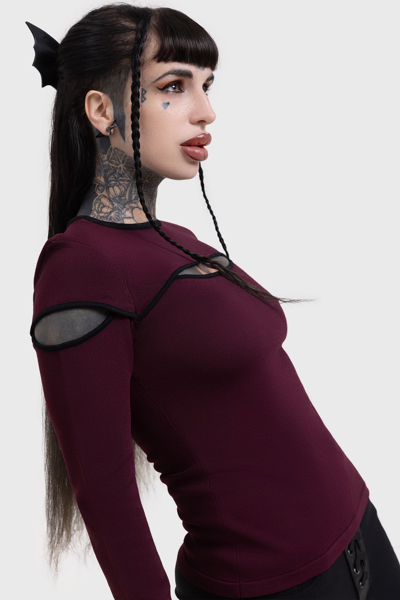 Abyssal Elegy Knitted Top - Image 2