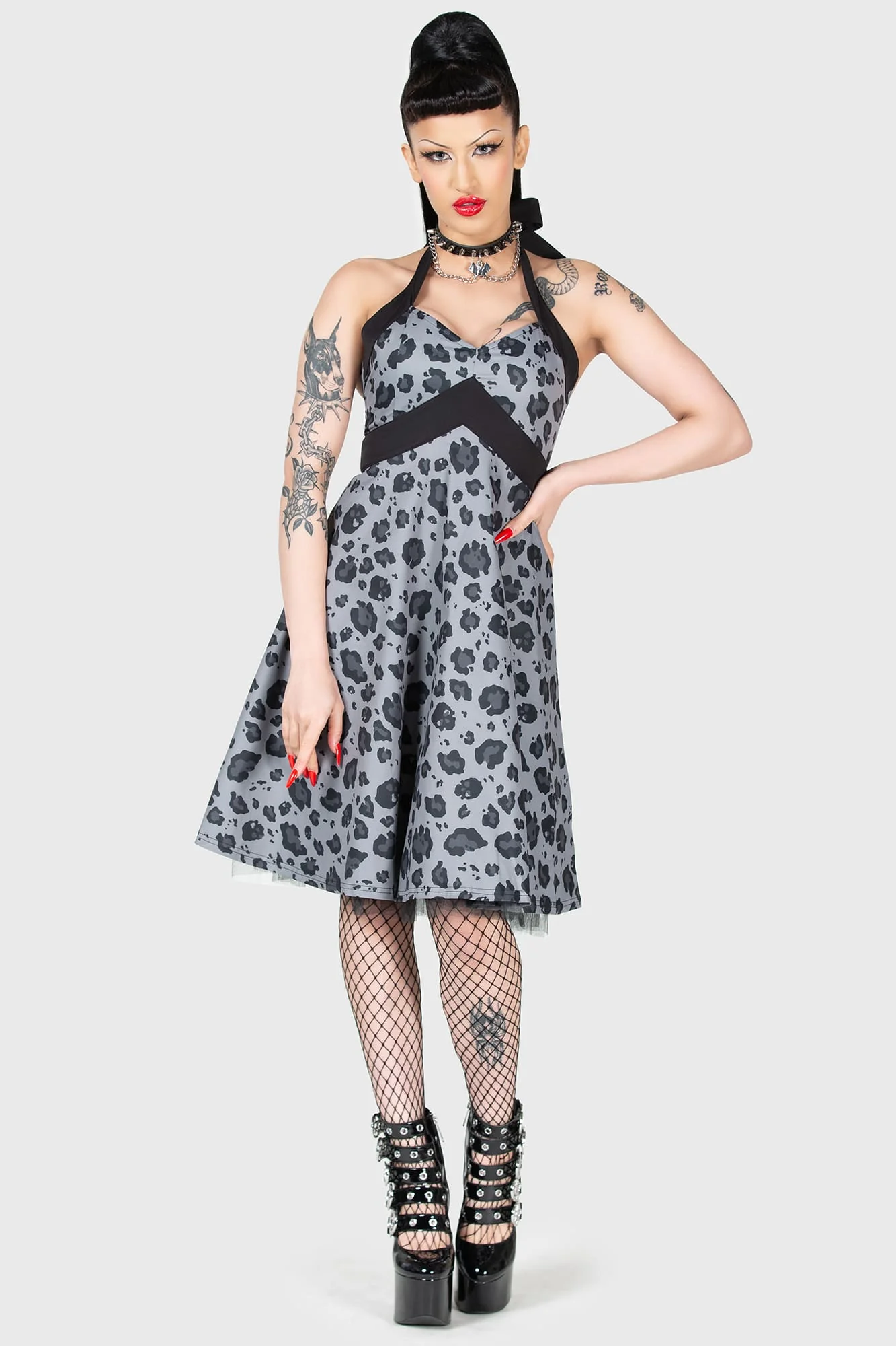Backseat Bingo Skater Dress - Image 4