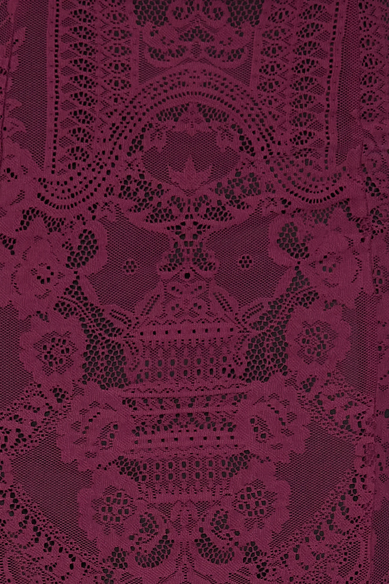 Belladonna Lace Maxi Skirt [Plum] - Image 2