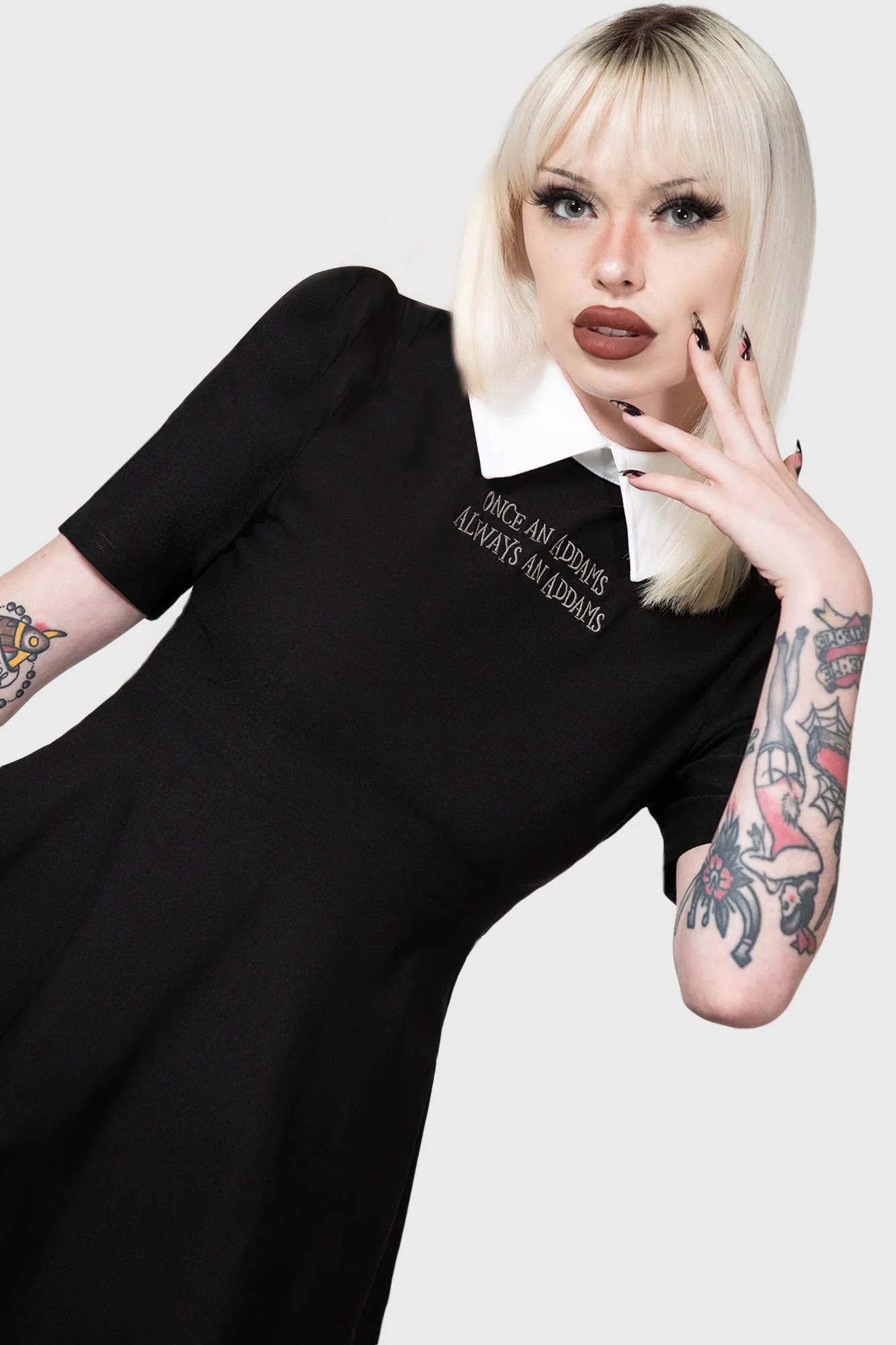 Blackest Heart Skater Dress - Image 2