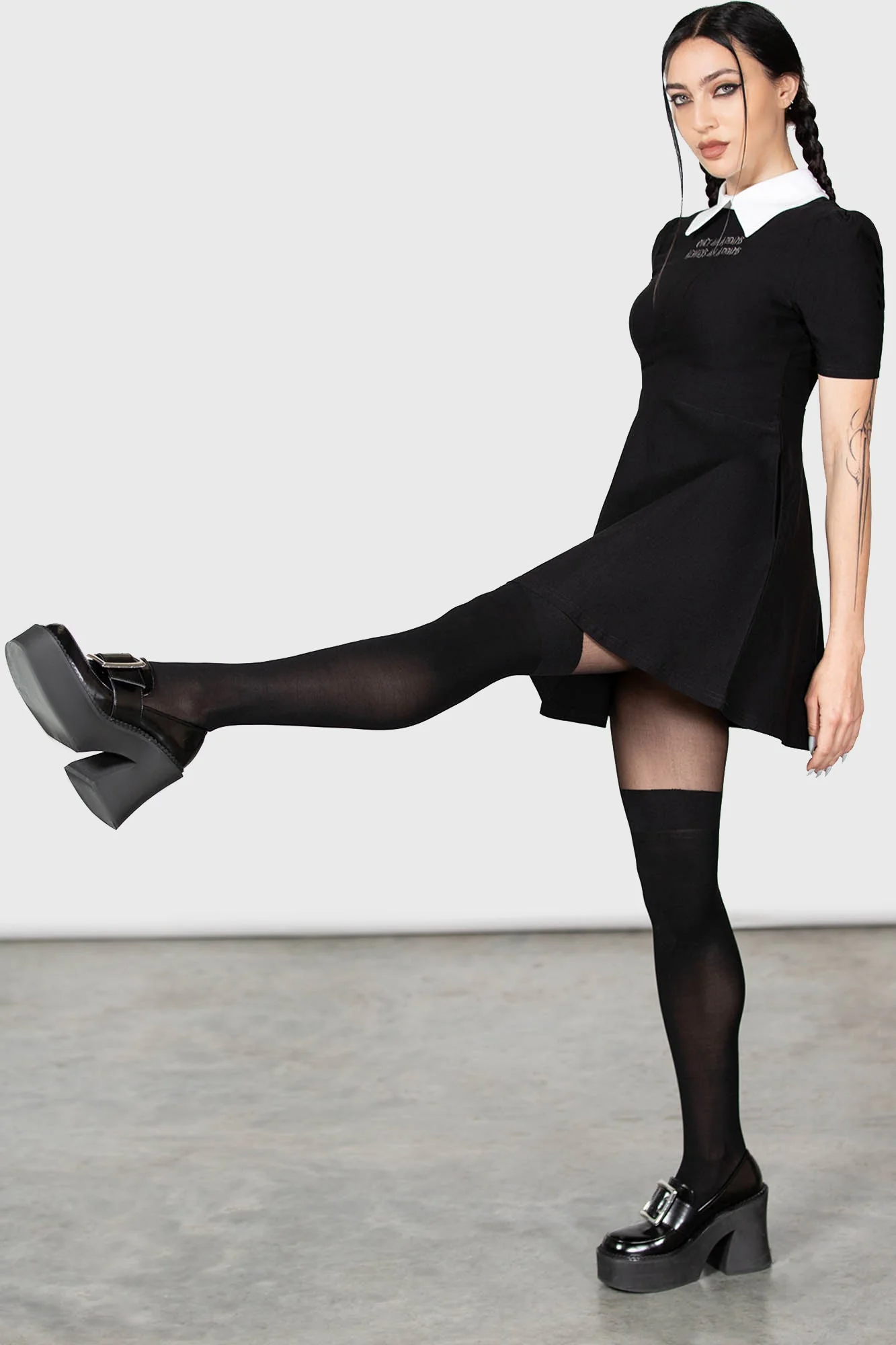 Blackest Heart Skater Dress - Image 3