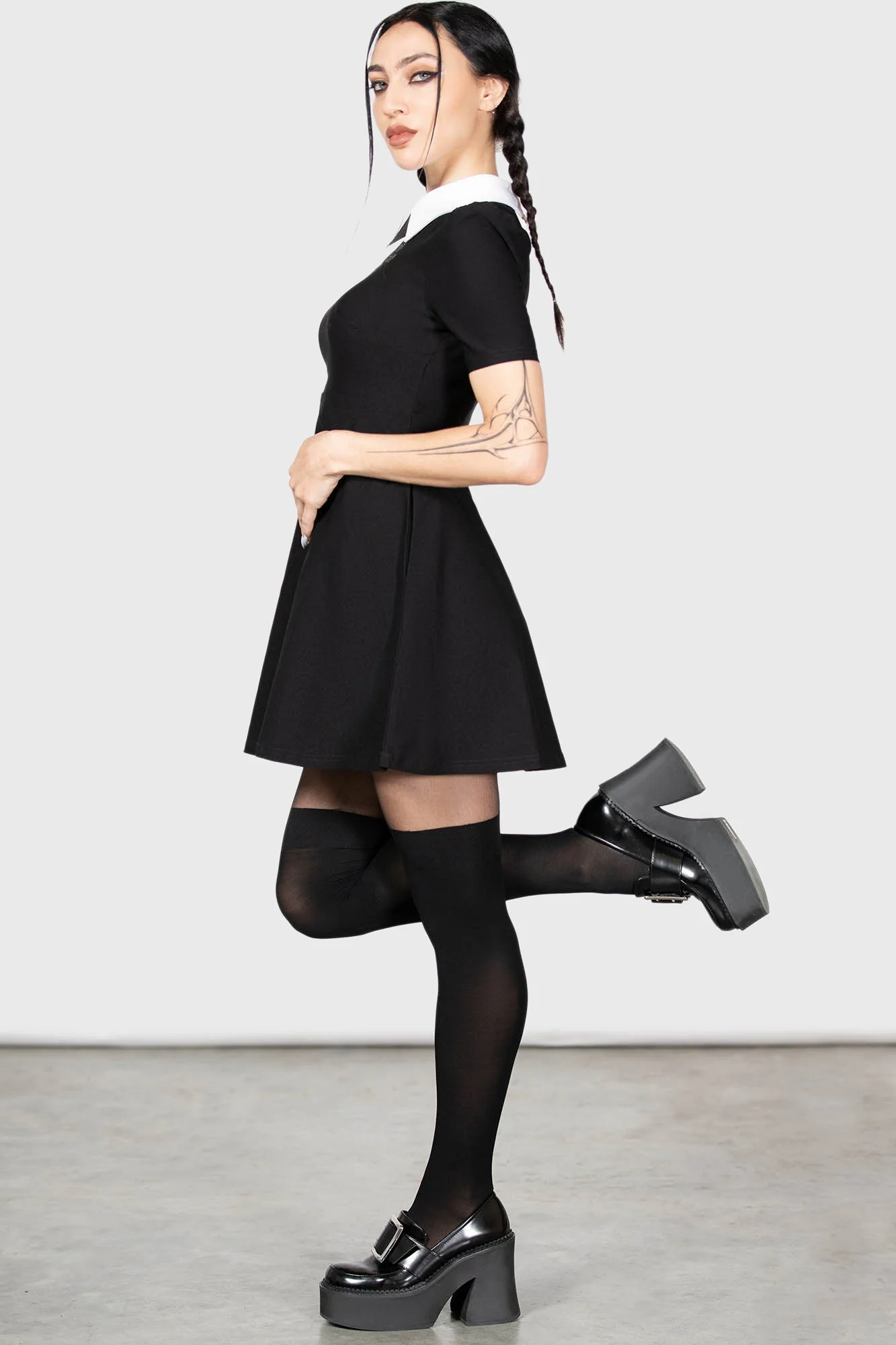 Blackest Heart Skater Dress - Image 4