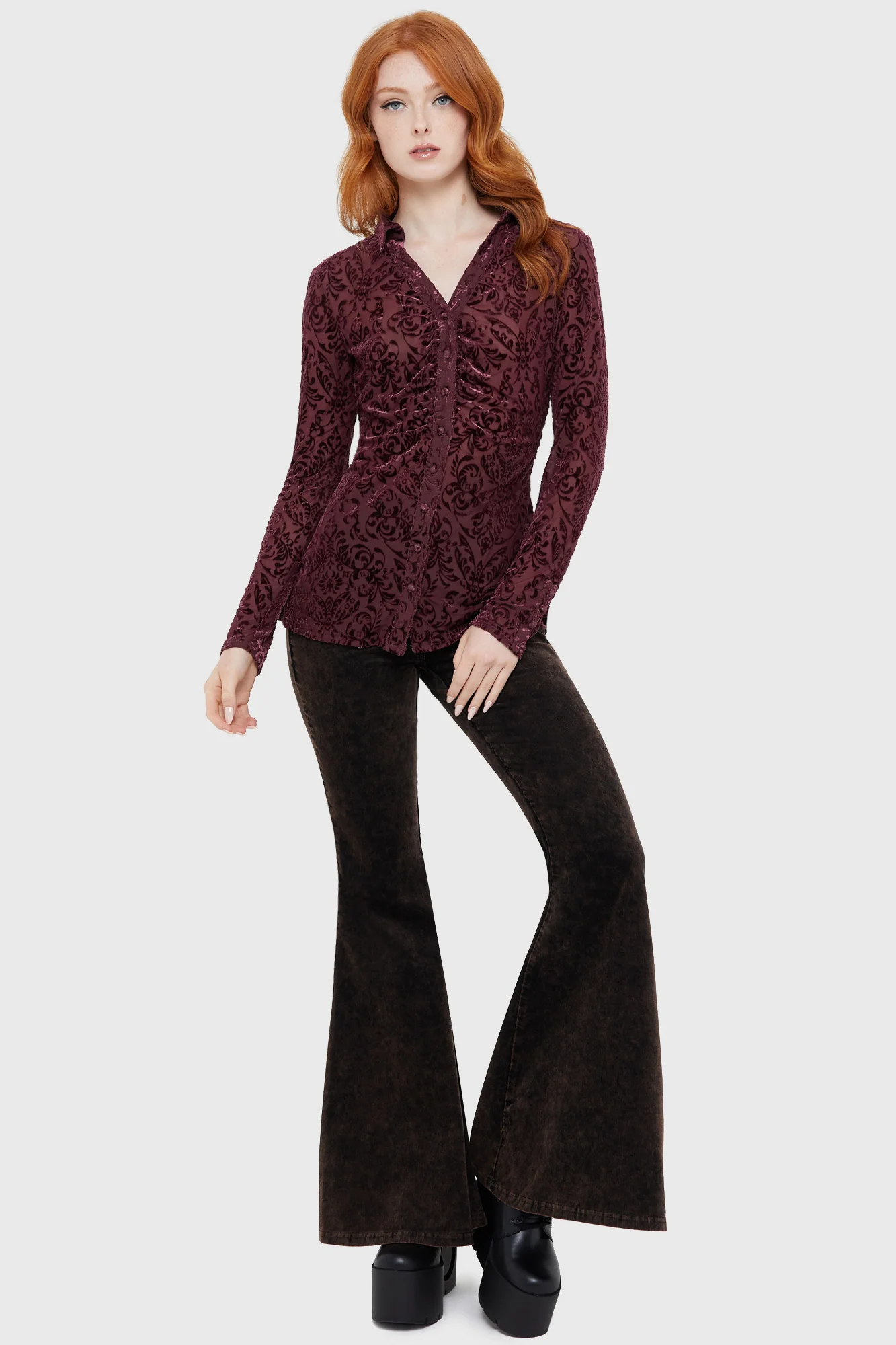 Blood Whisper Mesh Shirt - Image 3
