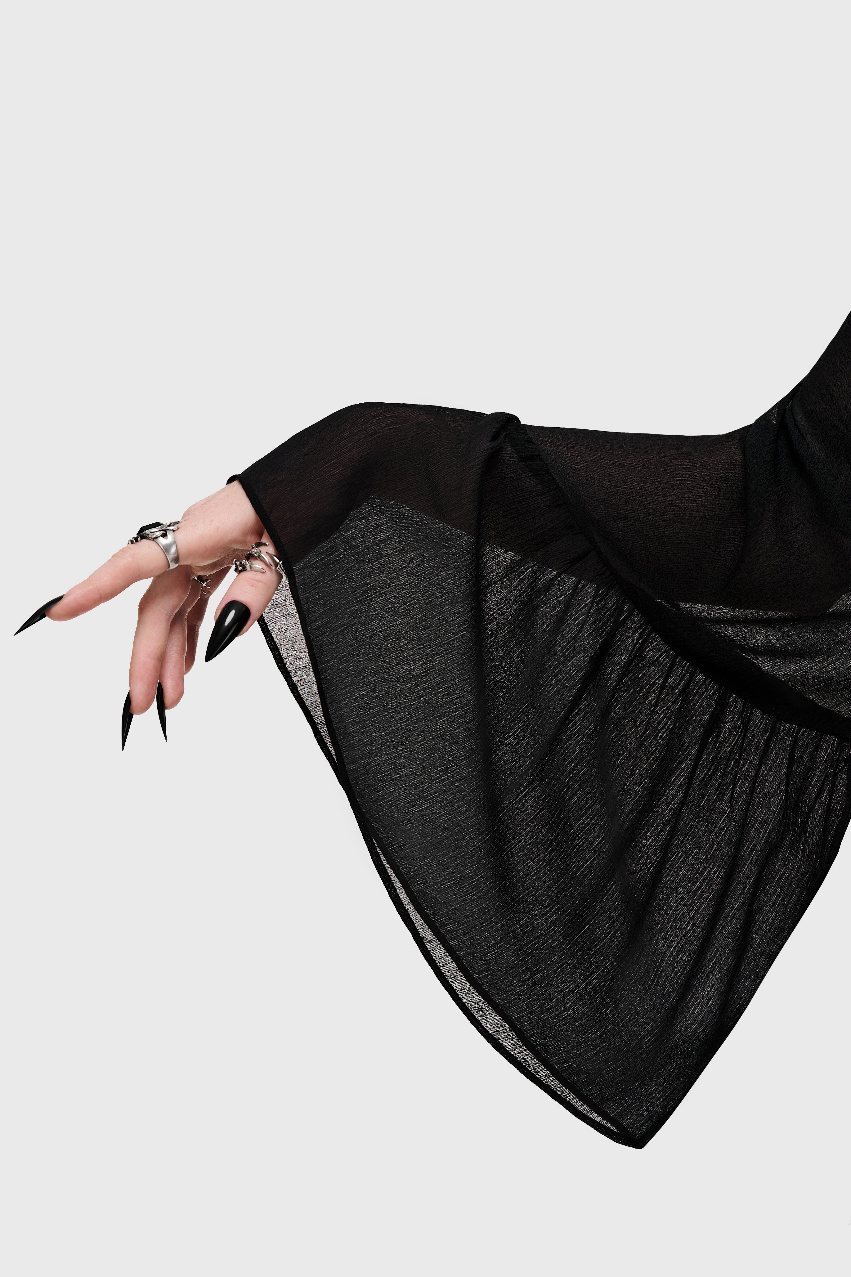 Cathedral Garden Chiffon Blouse - Image 6