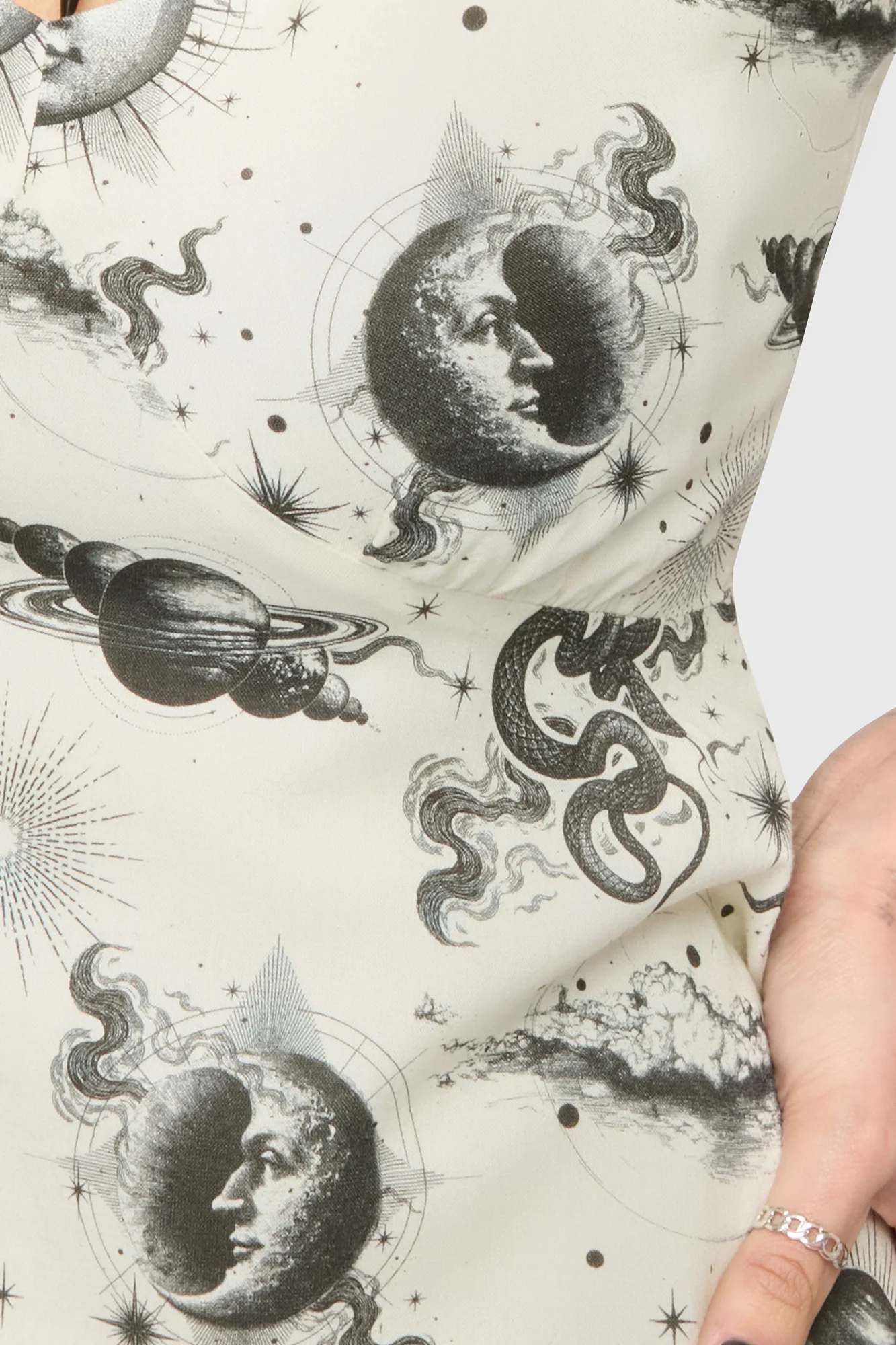 Celestial Night Mini Dress - Image 2