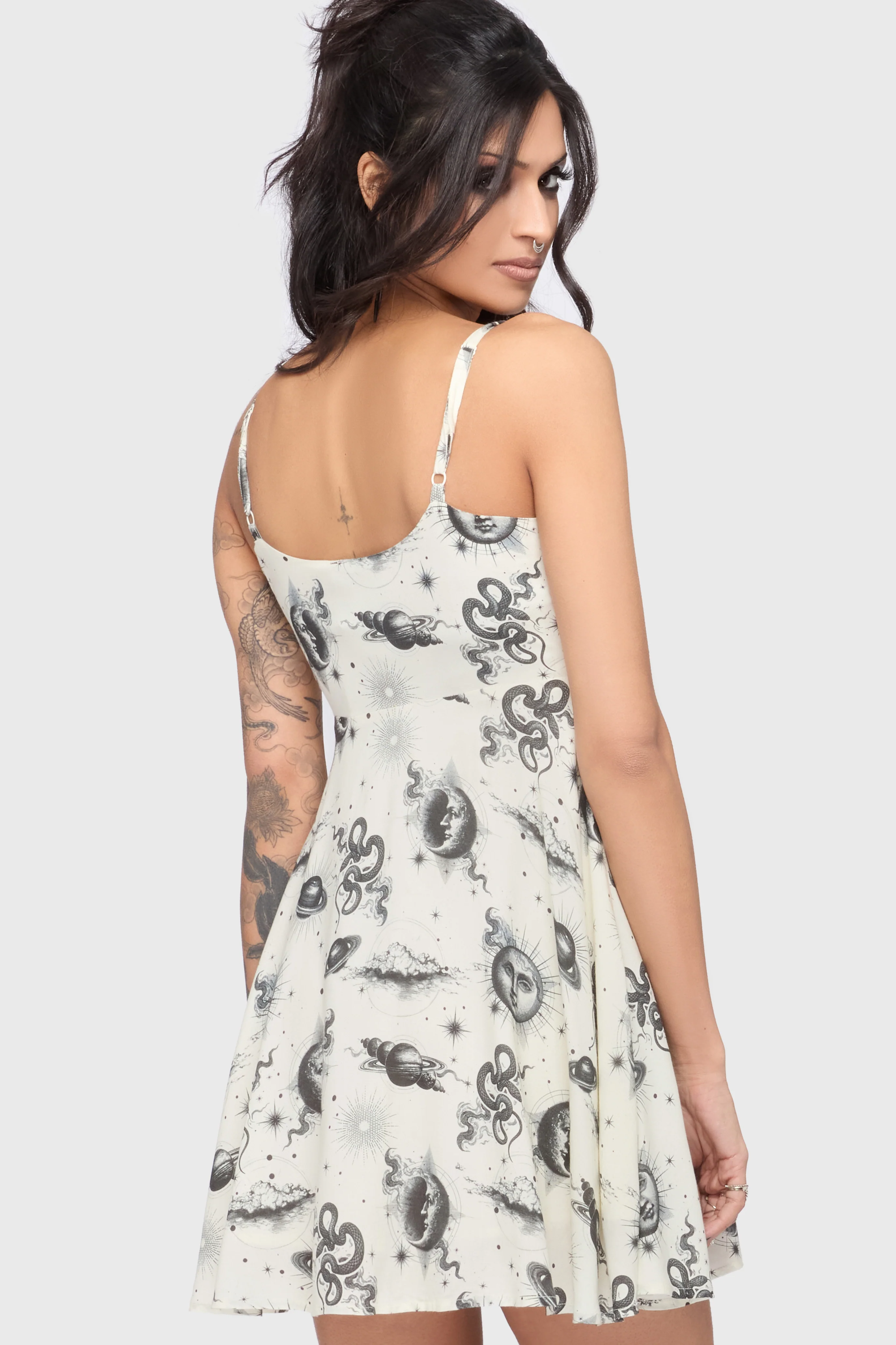 Celestial Night Mini Dress - Image 3