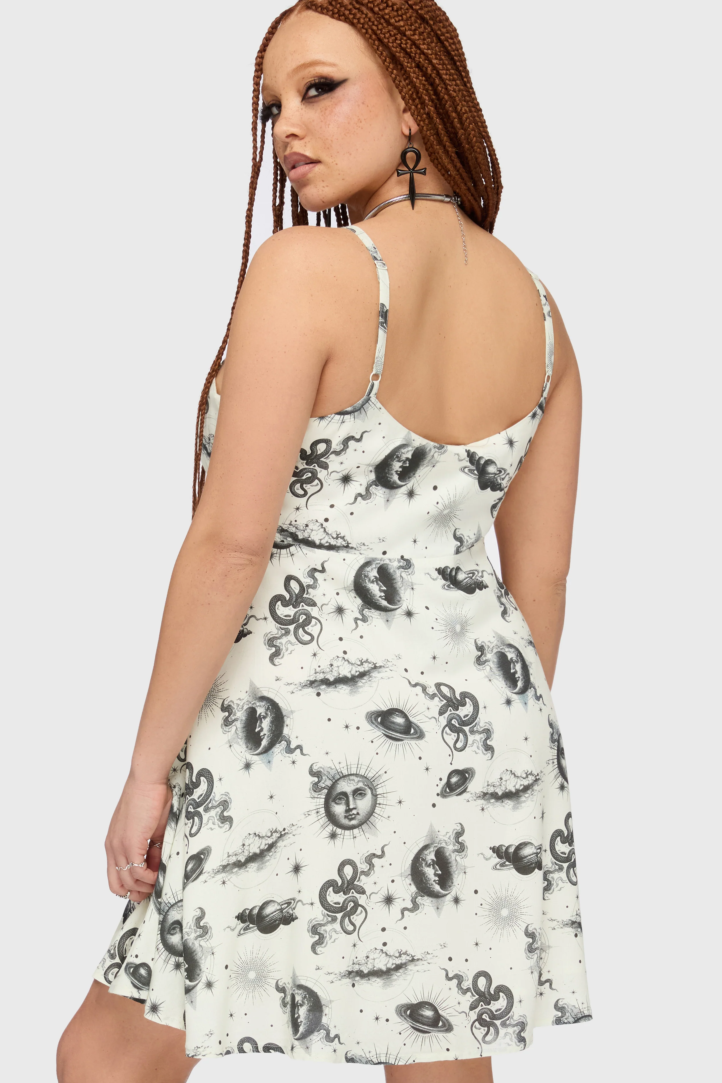 Celestial Night Mini Dress - Image 7