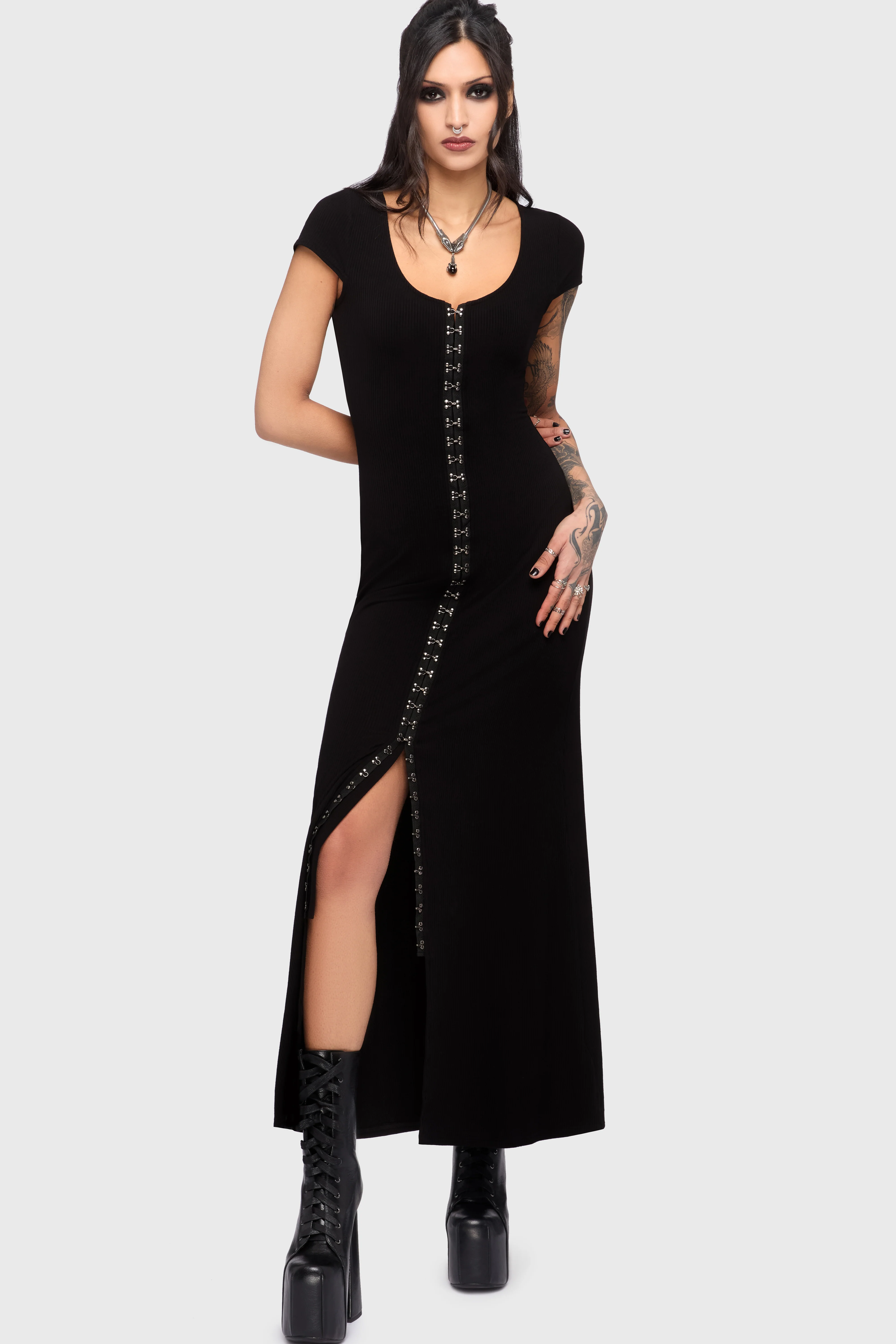 Chapel Blessing Hook & Eye Maxi Dress - Image 3