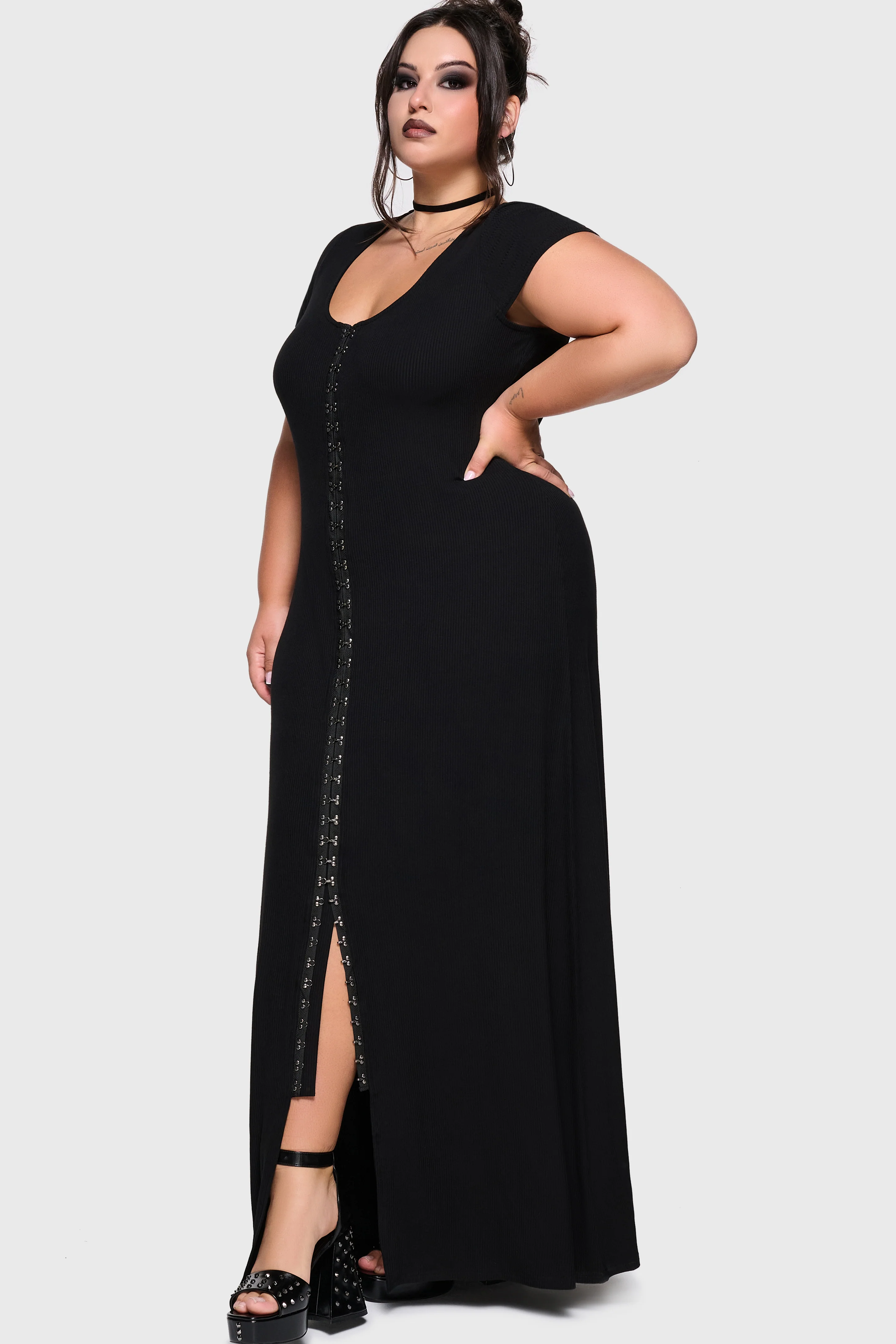 Chapel Blessing Hook & Eye Maxi Dress - Image 5