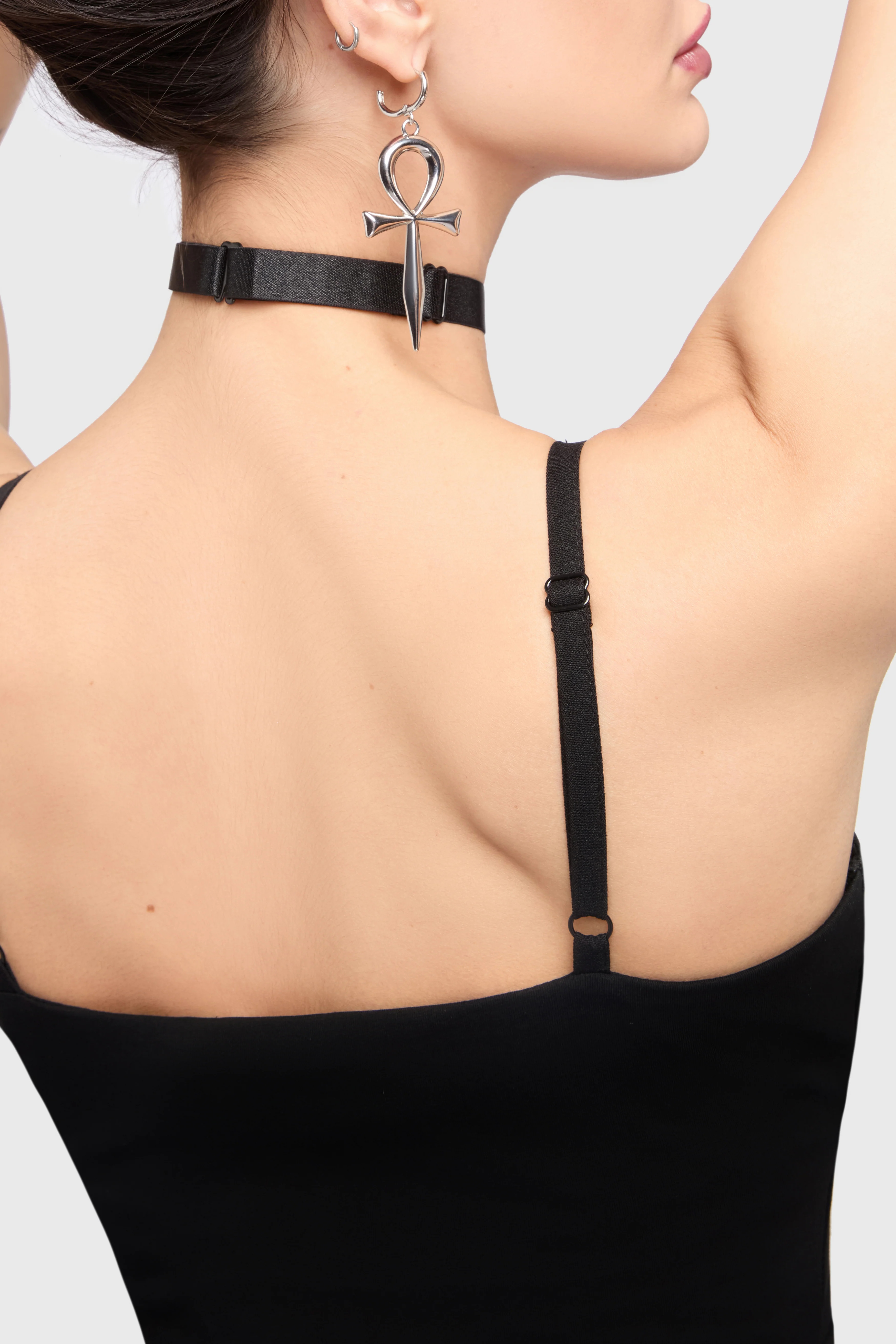 Chapel Blessing Strap Midi Dress - Image 4