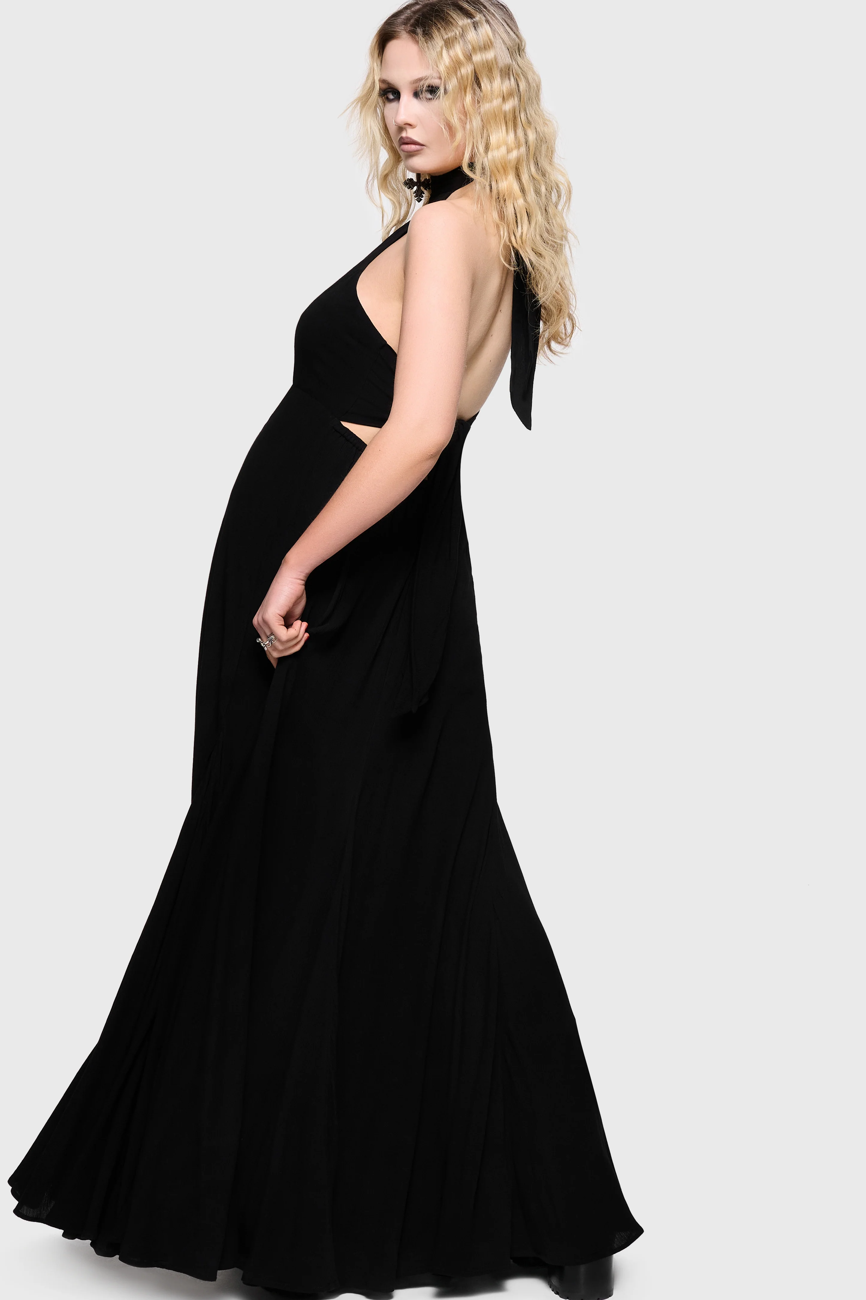 Chapel Blessing Tie Back Maxi Dress - Image 3