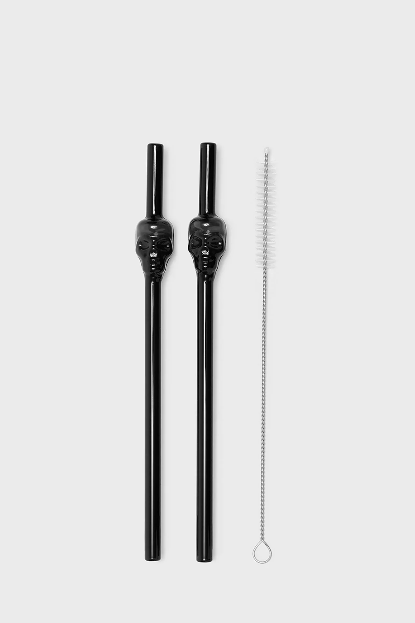 Cranium Skull Drinking Straws And Brush Set - Image 2