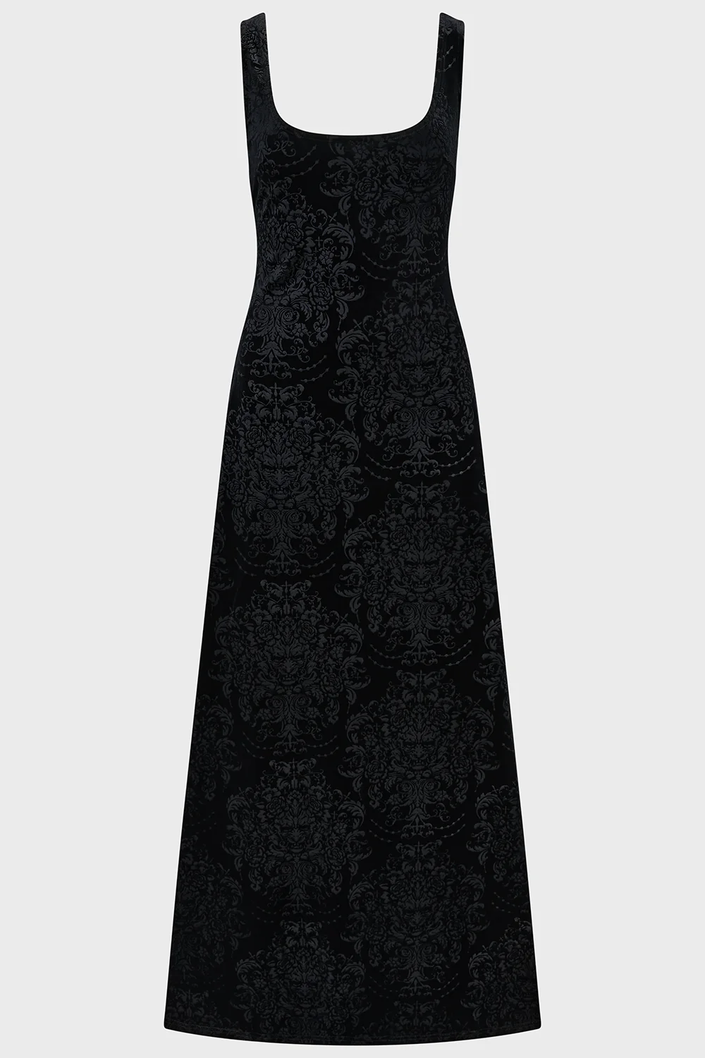 Crimson Fiend Maxi Dress - Image 5