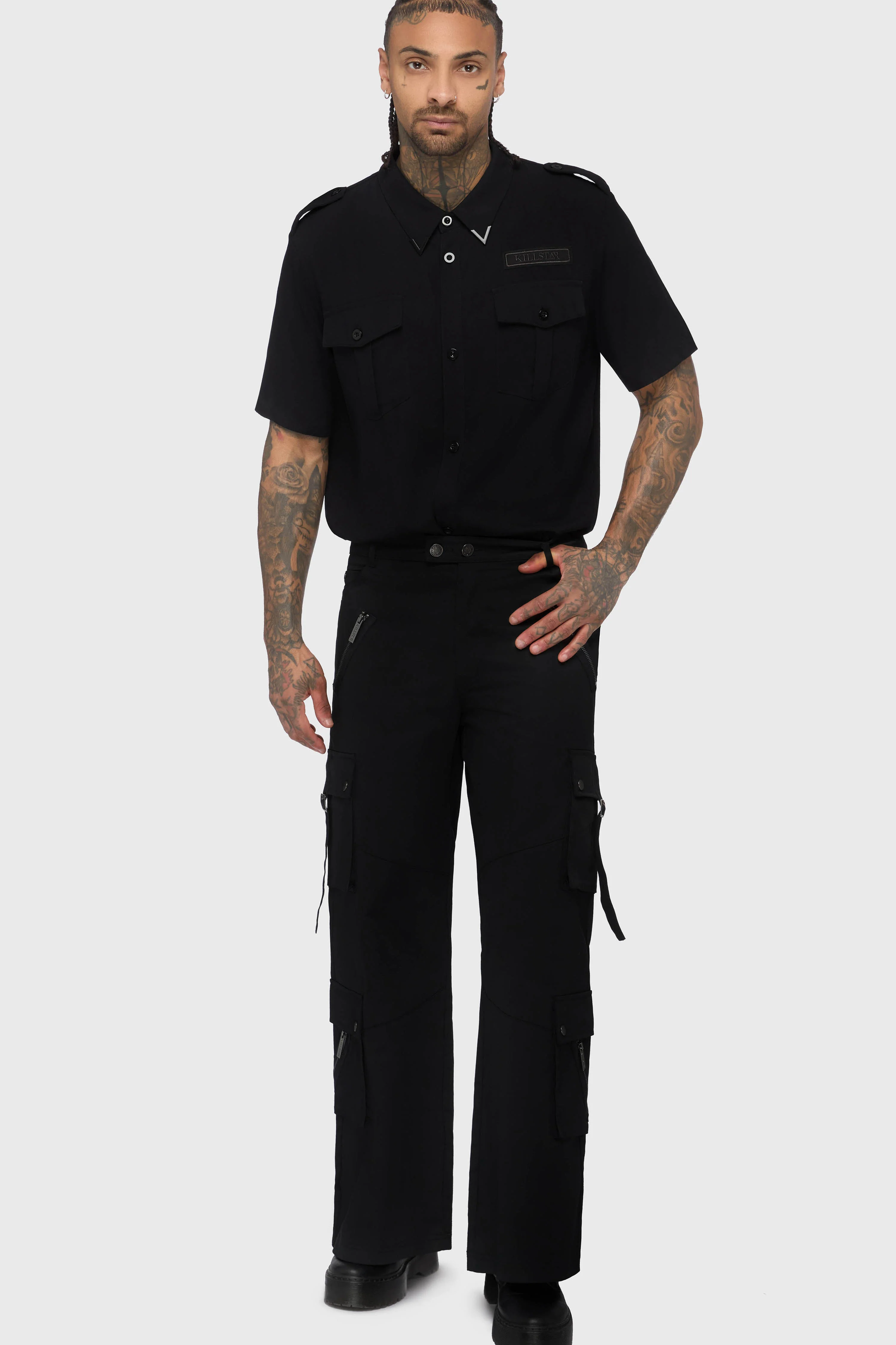 Crypt Threads Cargo Trousers - Image 2
