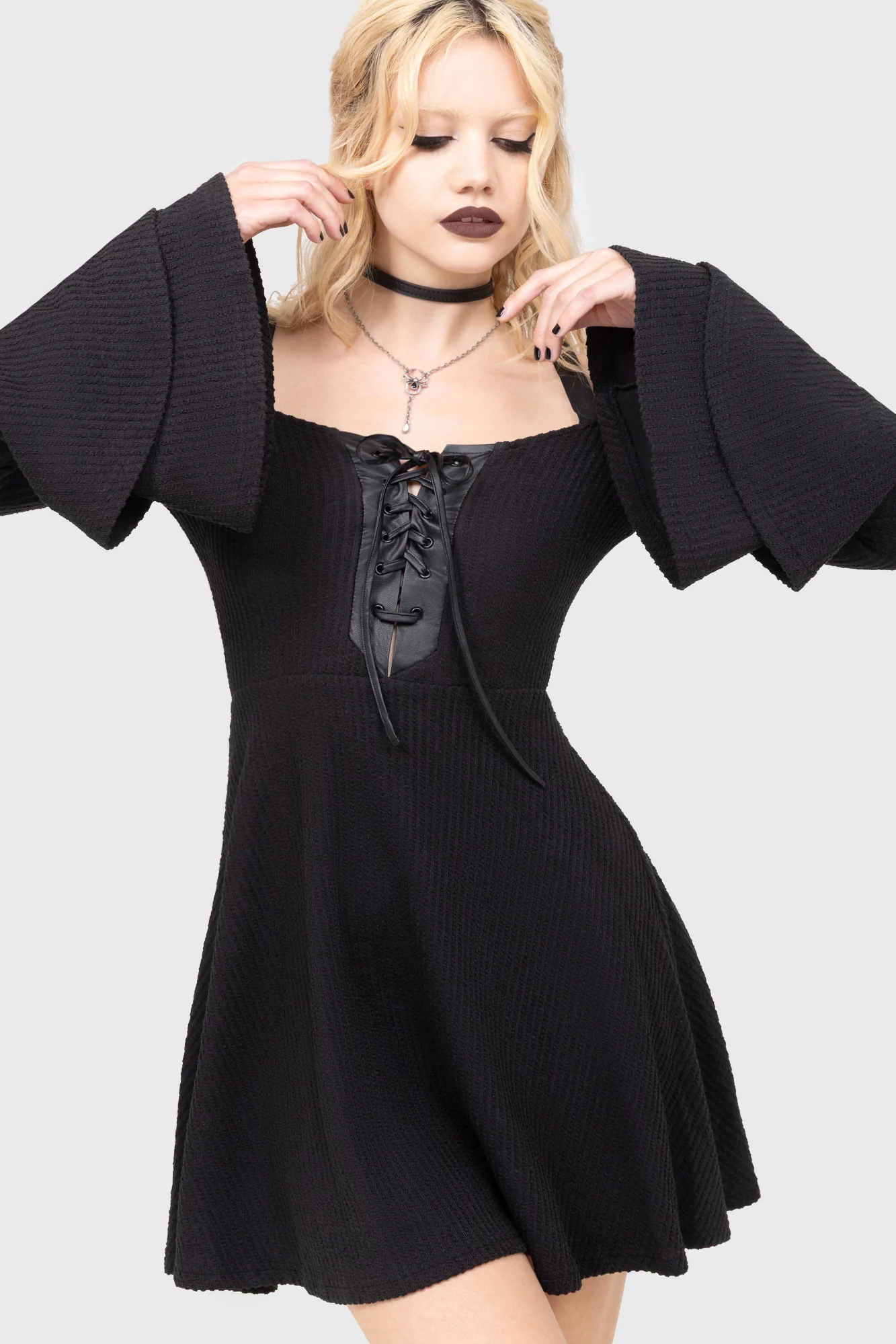 Dark Myth Dress [Black] - Image 5
