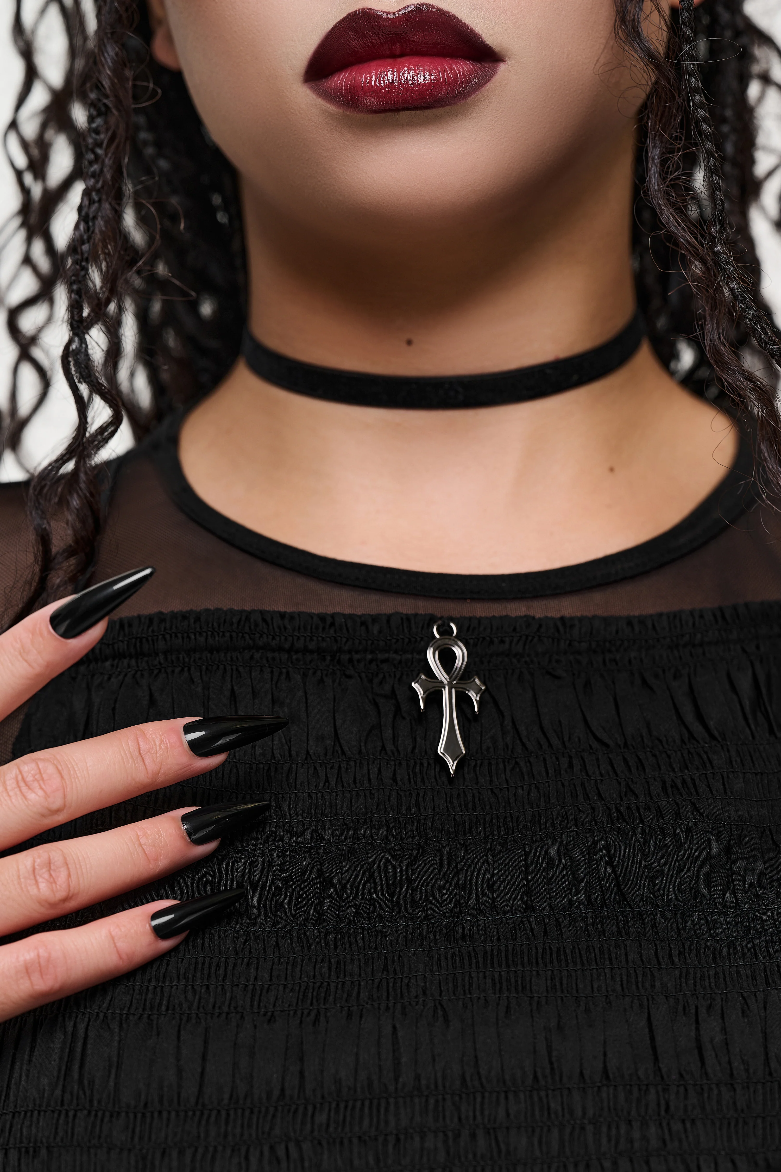 Dark Wings Midi Dress - Image 11