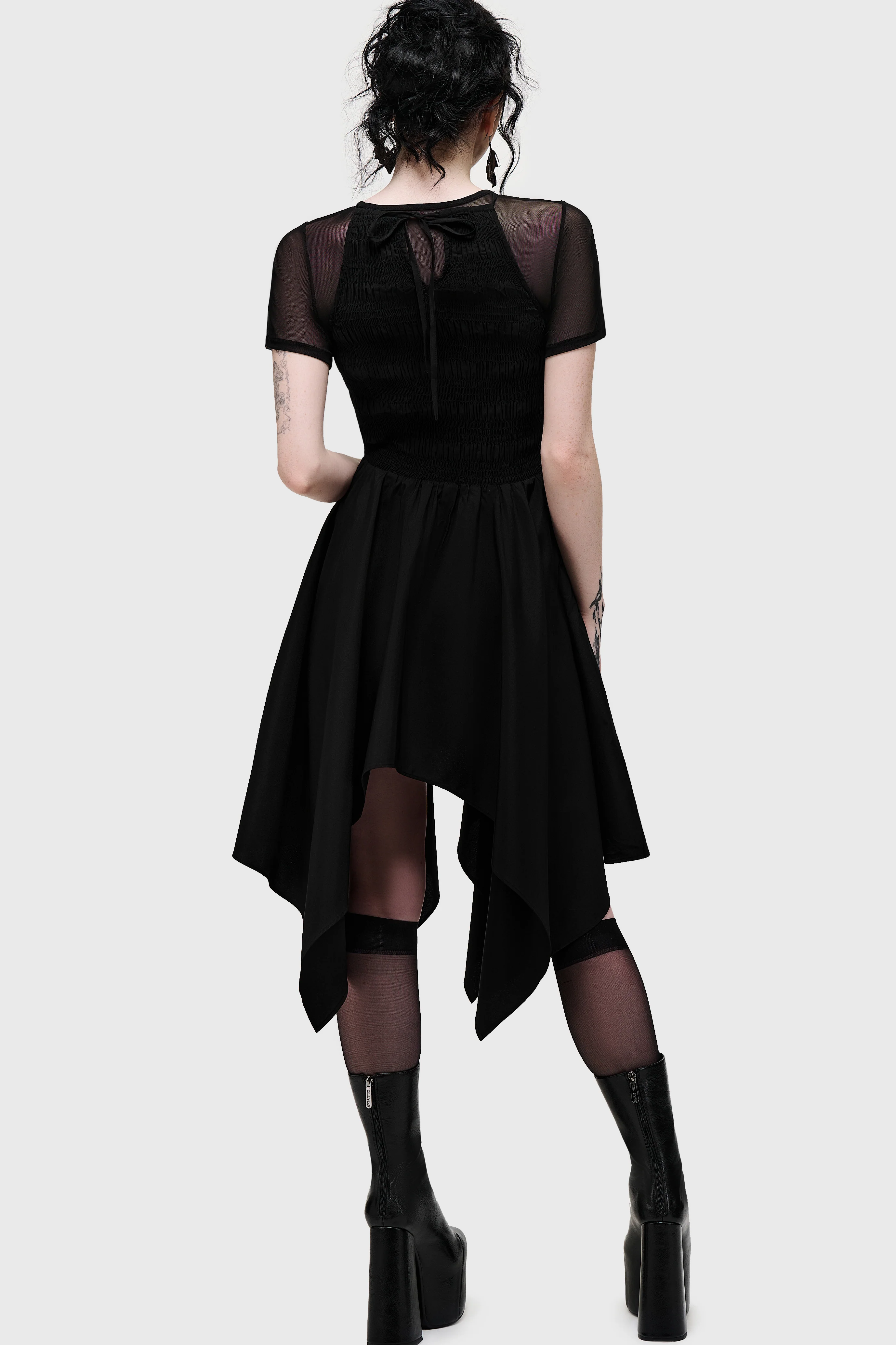 Dark Wings Midi Dress - Image 6