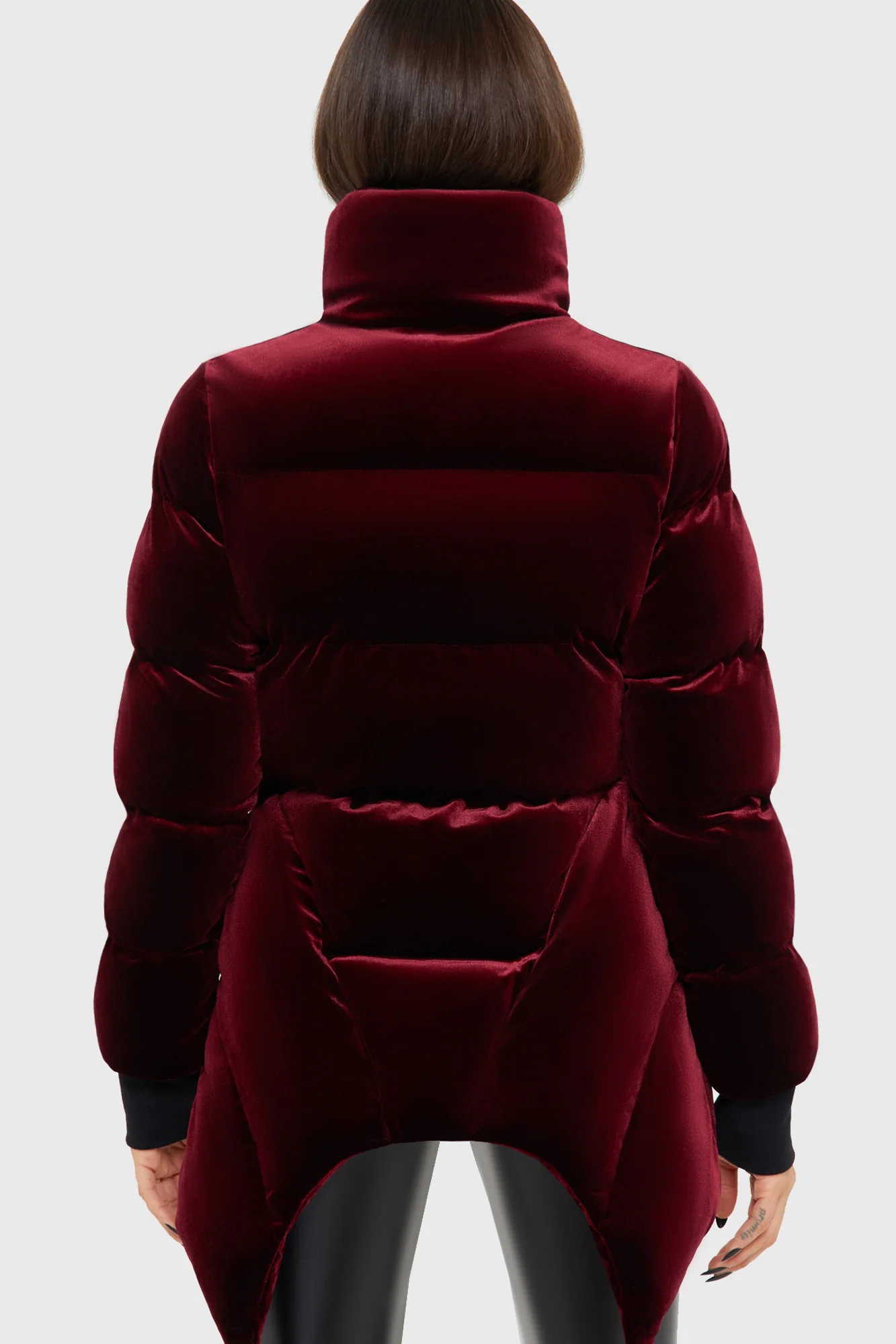 Deadliest Nightvelvet Puffer Coat [RED] - Image 2