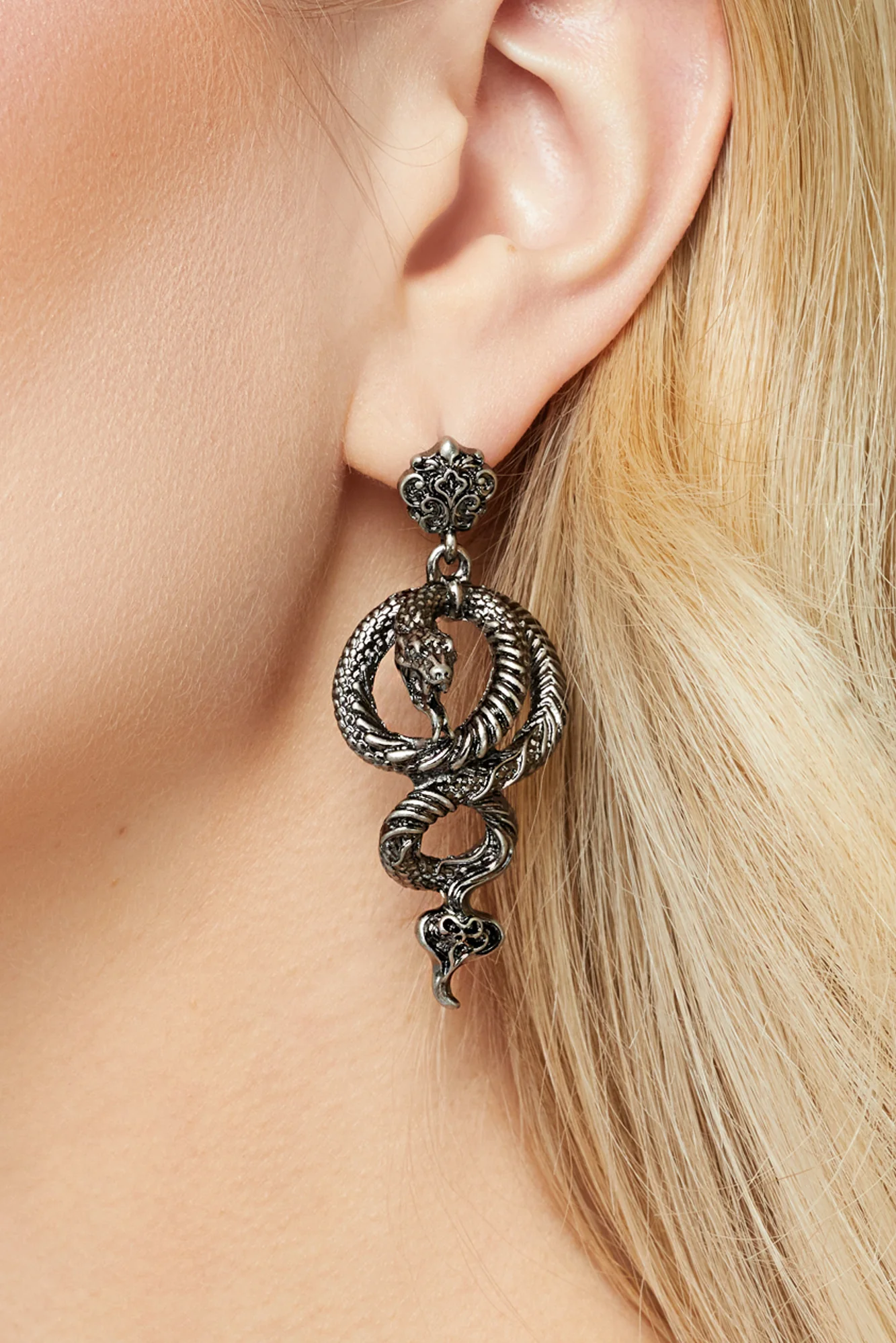 Deadly Coil Earrings - Image 2