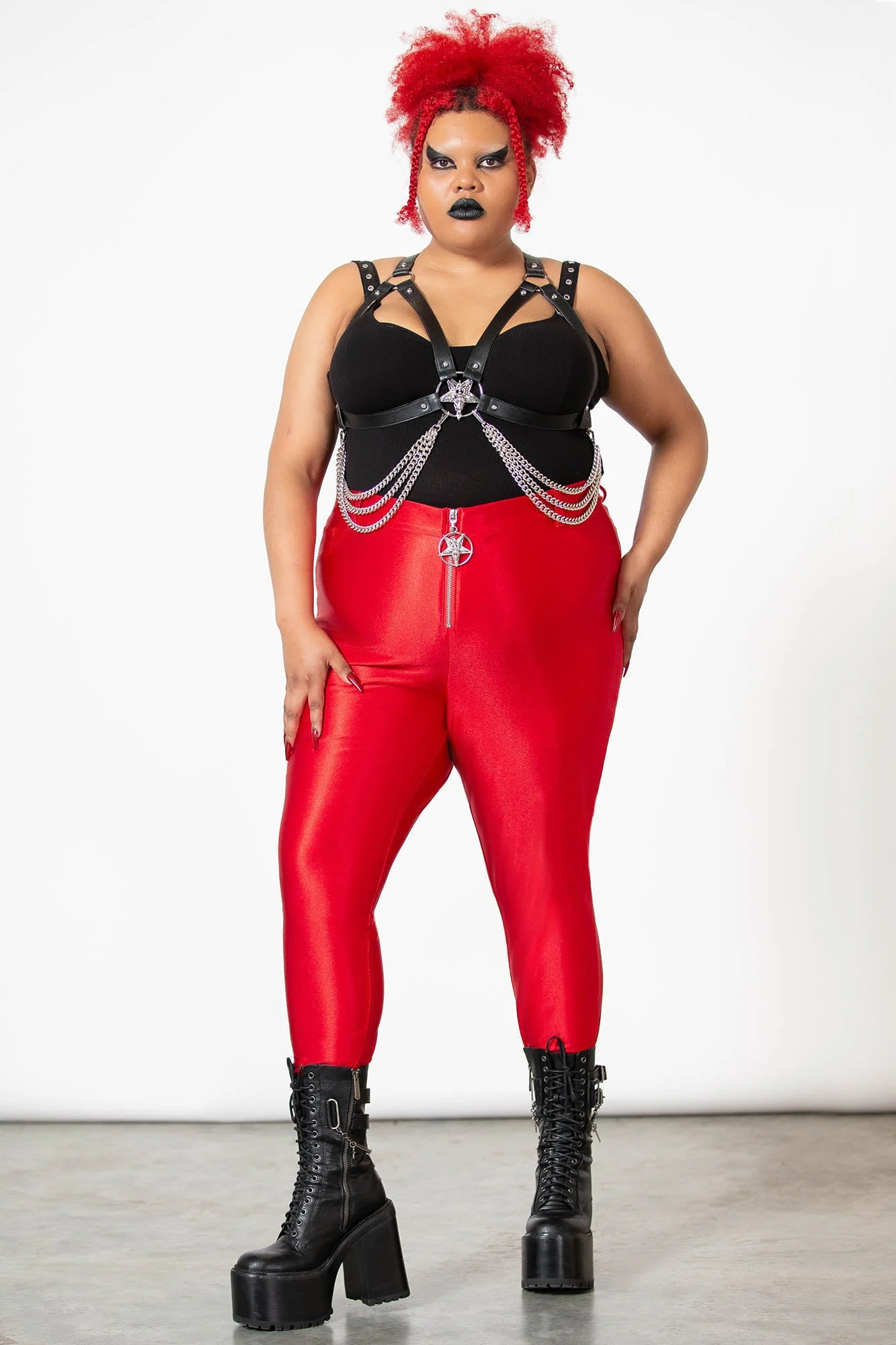 Disco Obskura Jeans [SCARLET] [PLUS] - Image 3