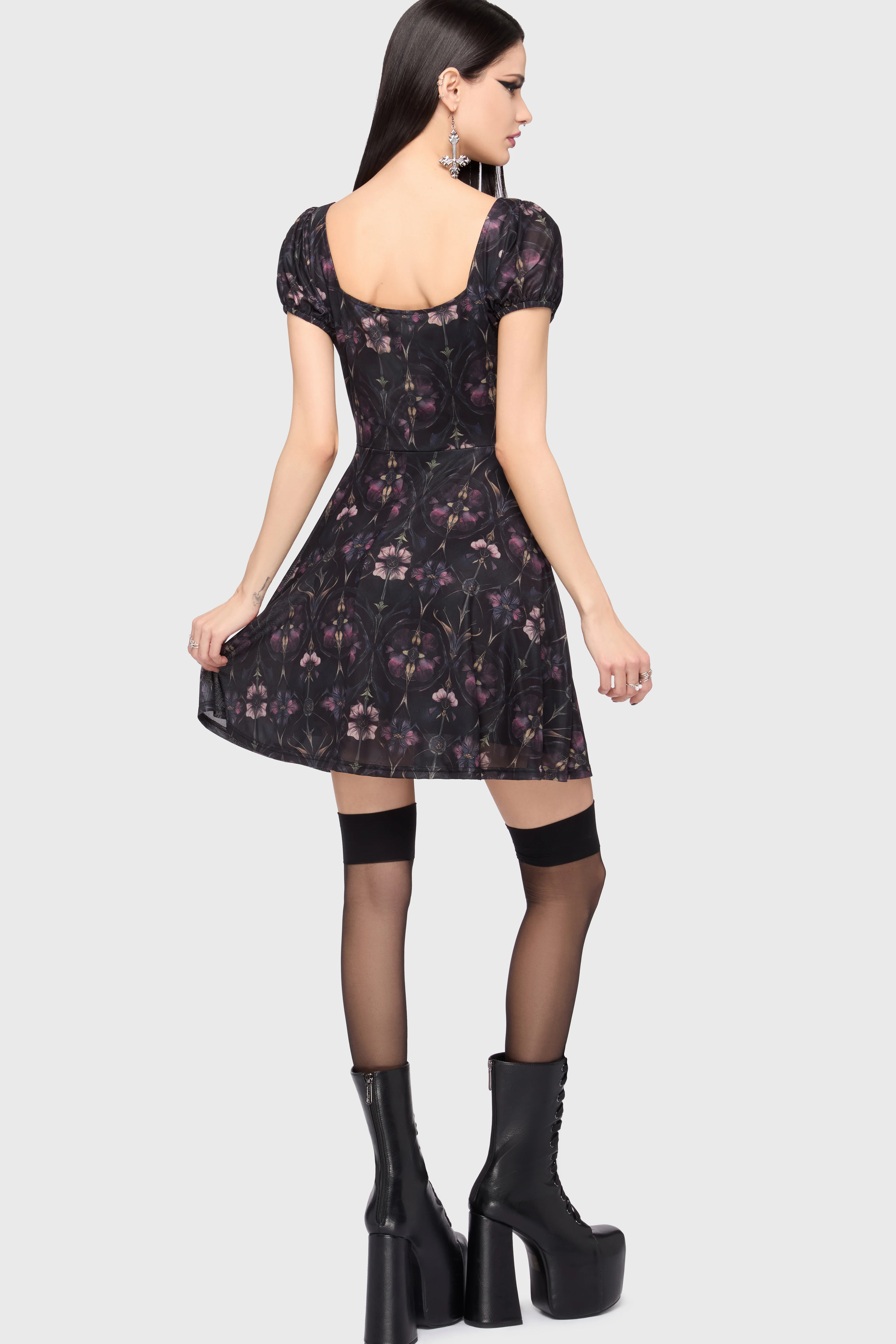 Garden Altar Mini Dress - Image 6