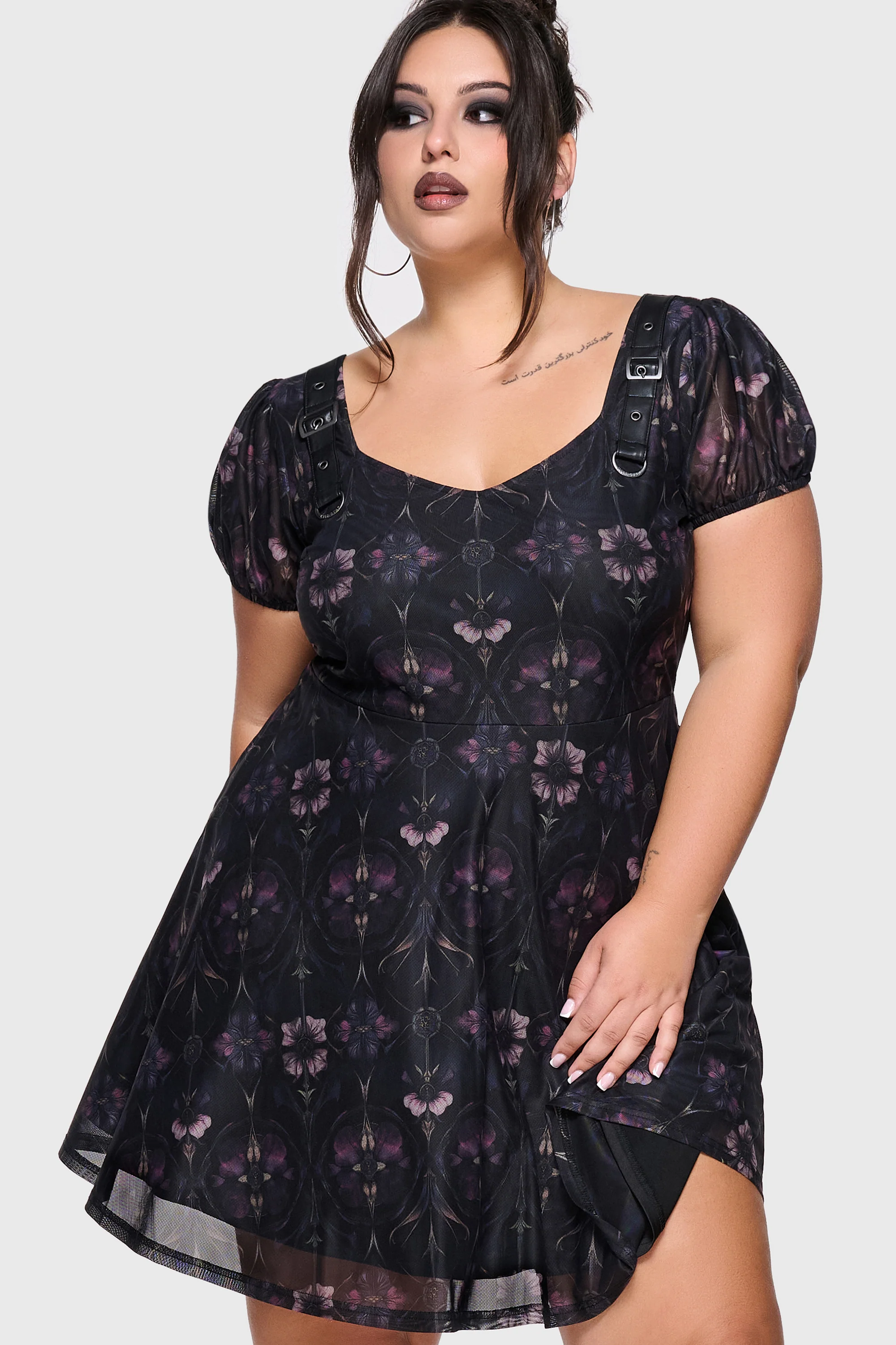 Garden Altar Mini Dress - Image 8
