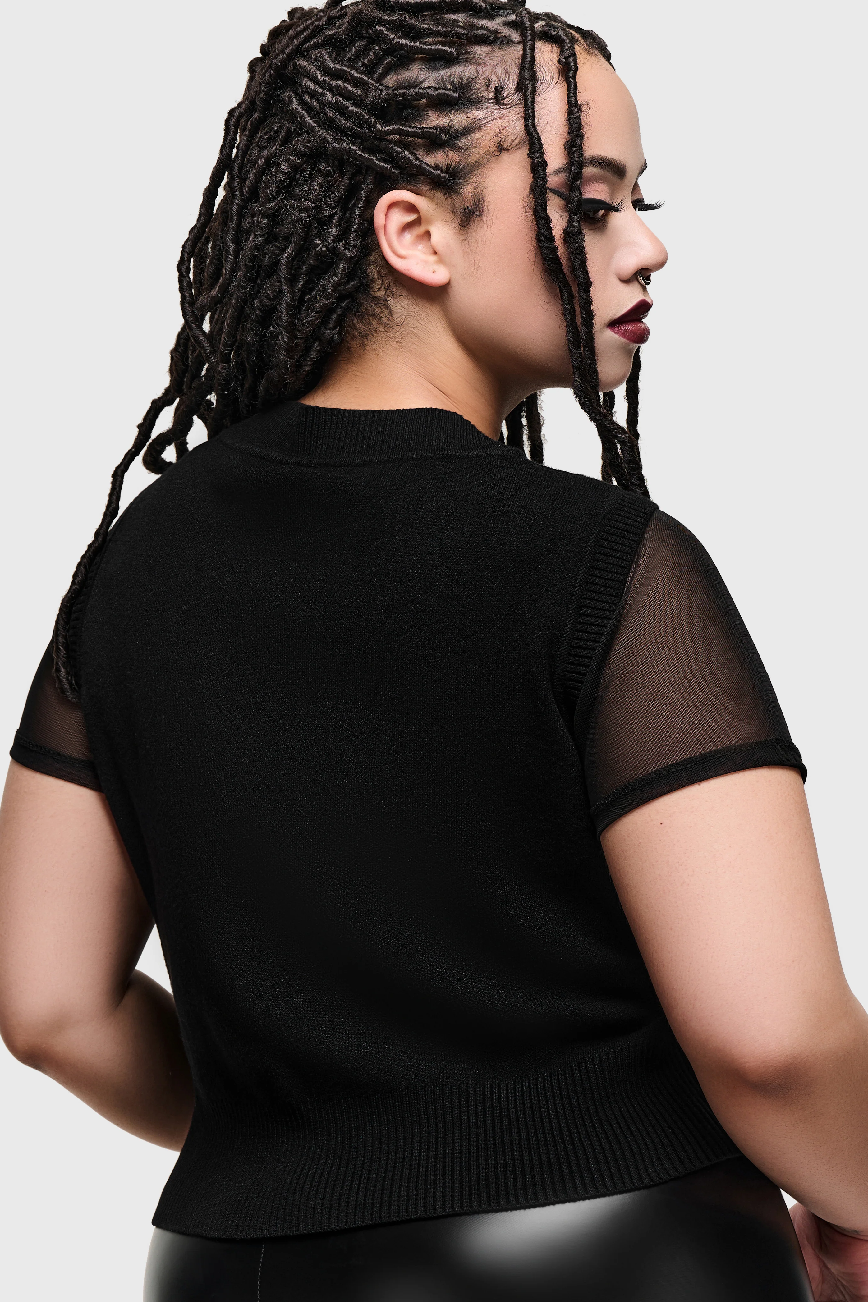 Golden Spire Knitted Top - Image 7