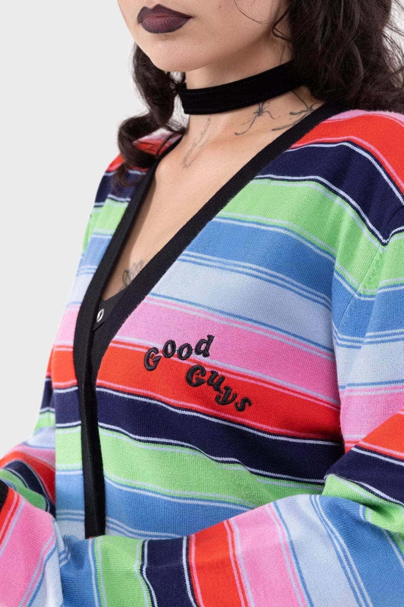Good Guys Finish Last Knit Cardigan - Image 2