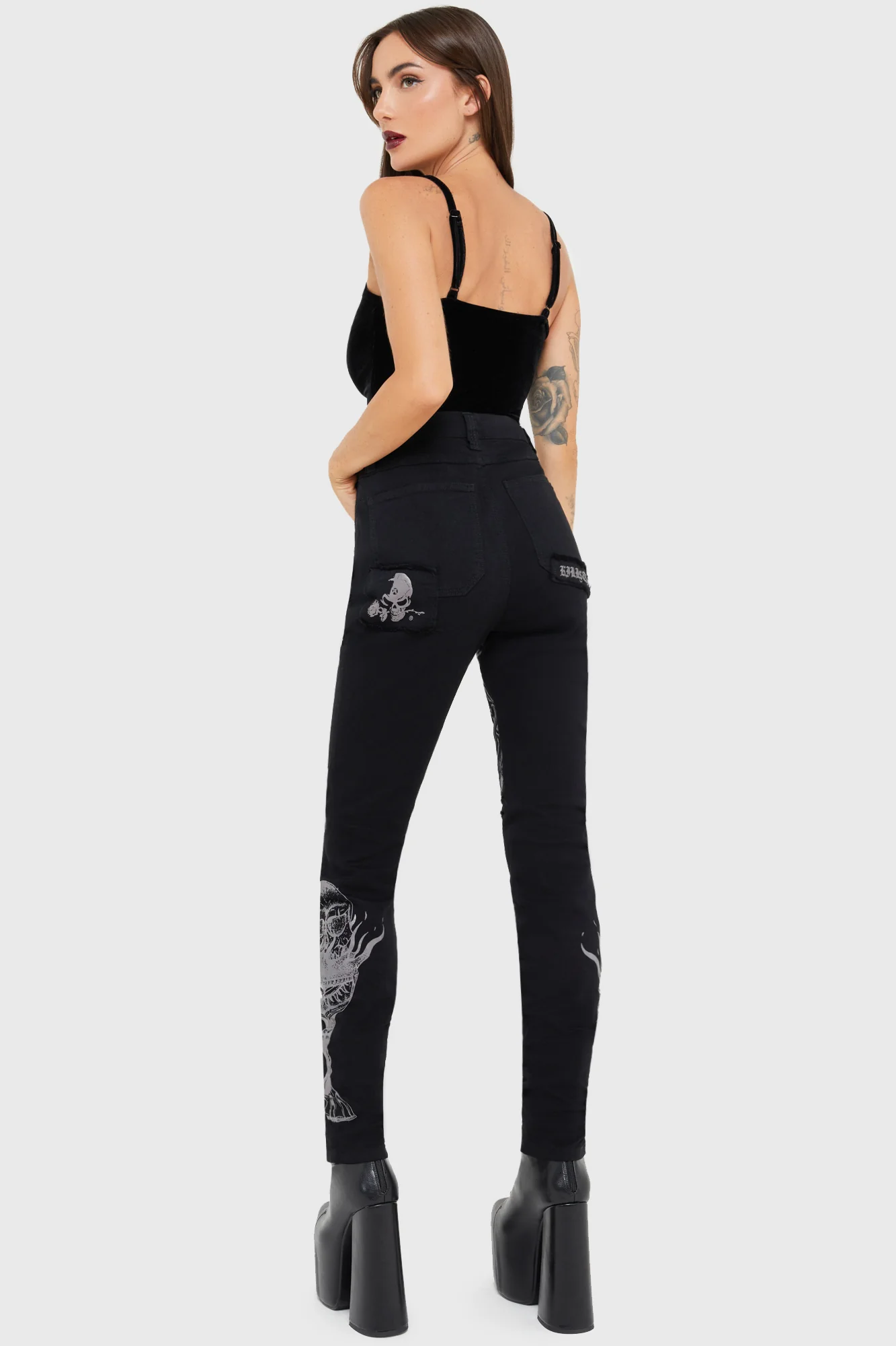 Grail Of Loathing Skinny Jeans - Image 4