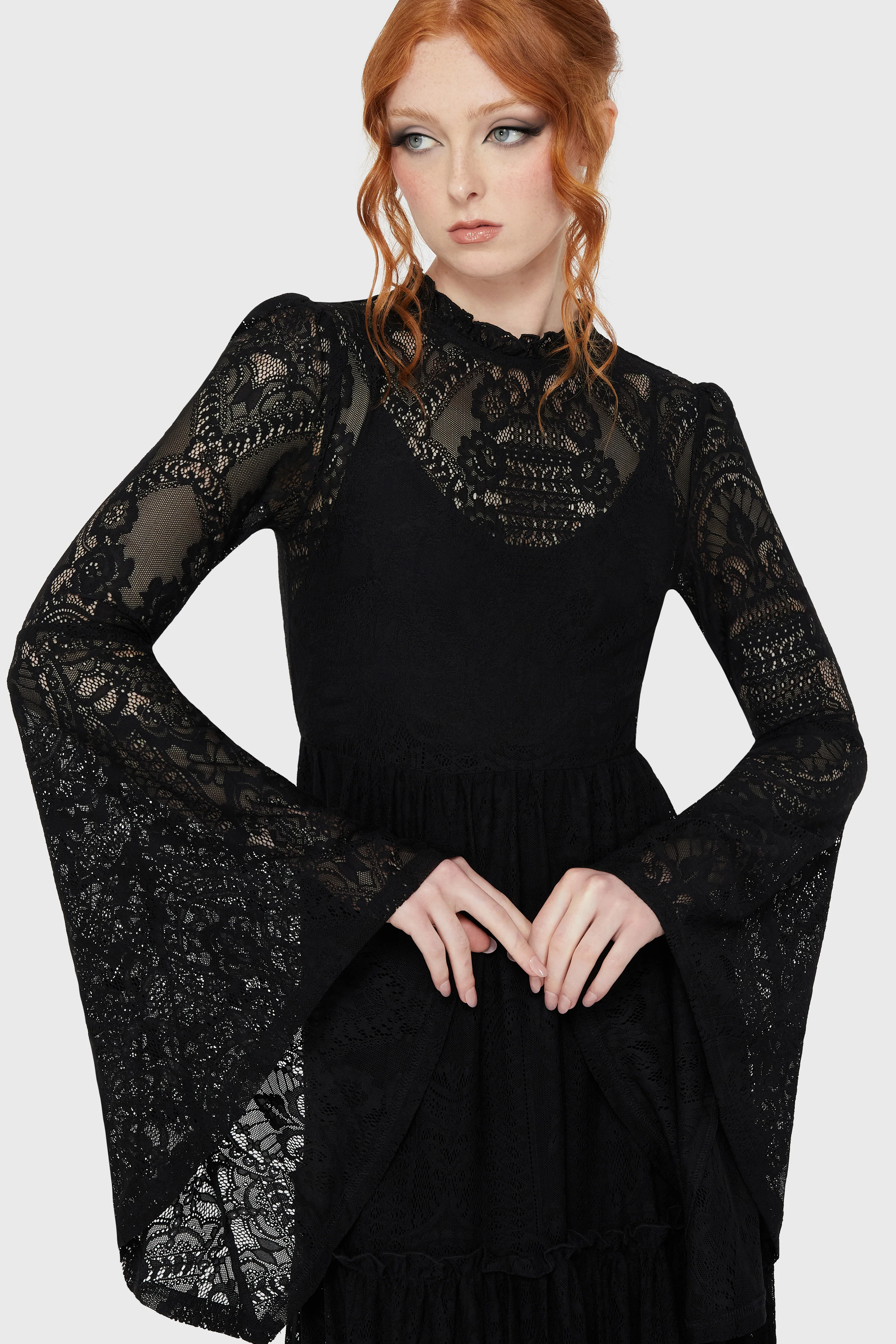 Hecate Lace Maxi Dress [B] - Image 2