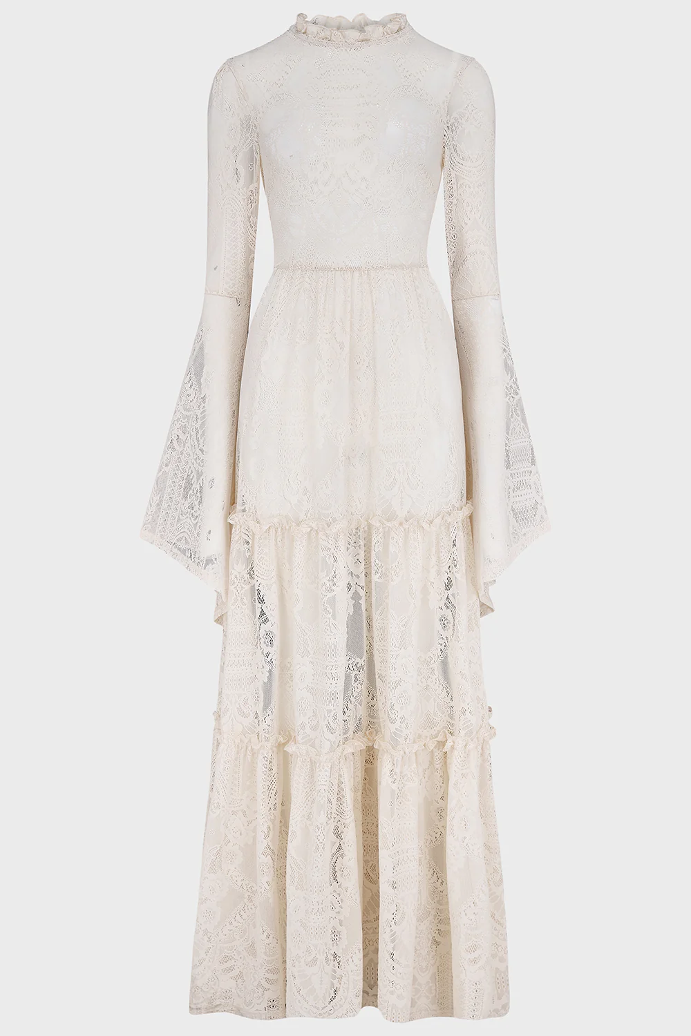 Hecate Lace Maxi Dress [IVORY] - Image 6