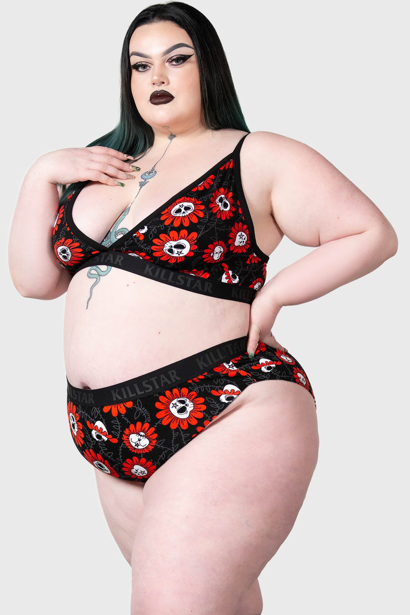 Into The Gloom Bralet [PLUS]