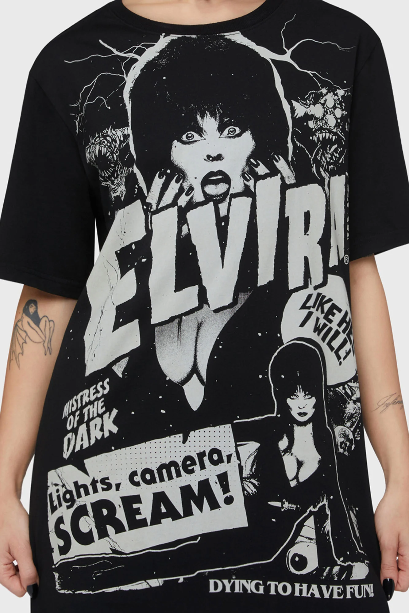 Lights Camera Scream T-Shirt - Image 2