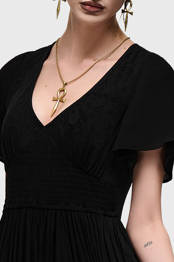 Lilith Of The Night Maxi Dress - Image 2