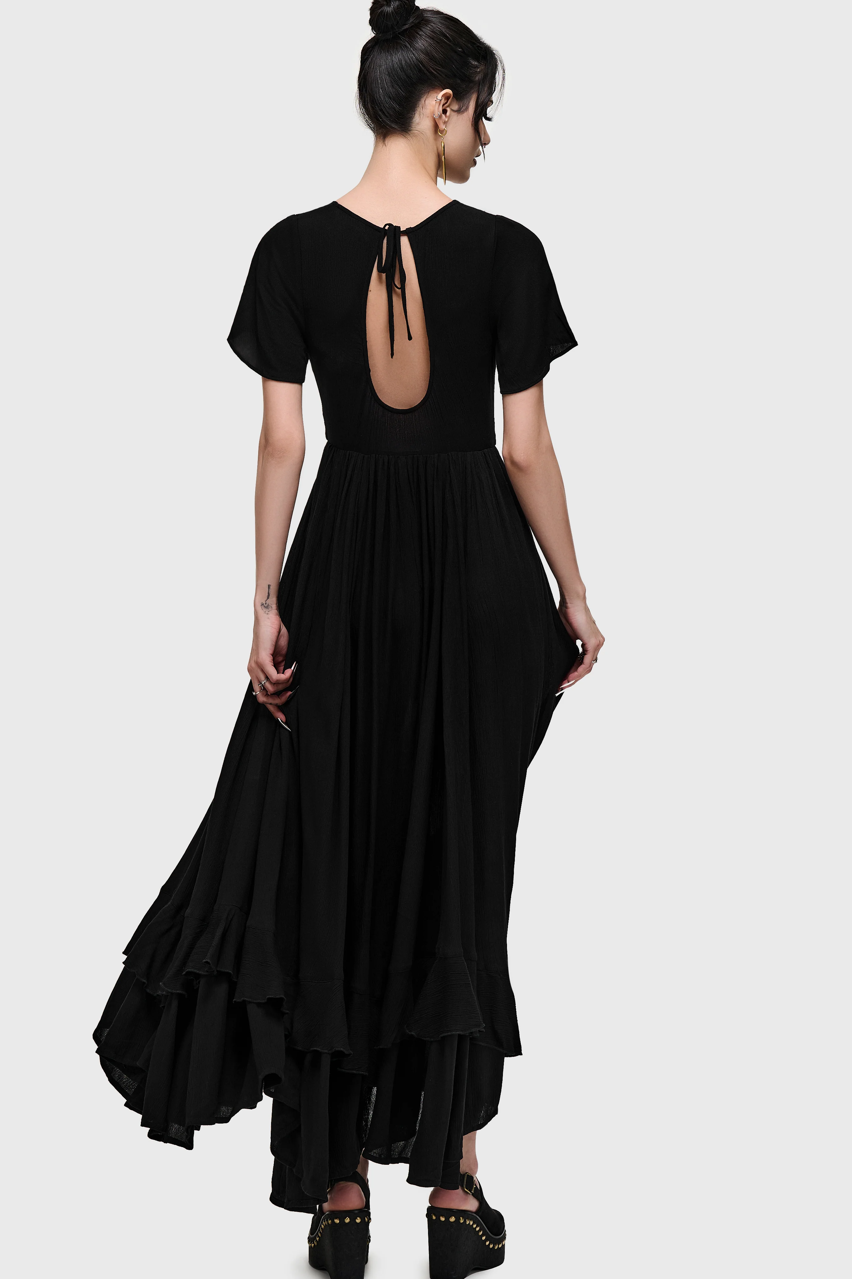 Lilith Of The Night Maxi Dress - Image 9