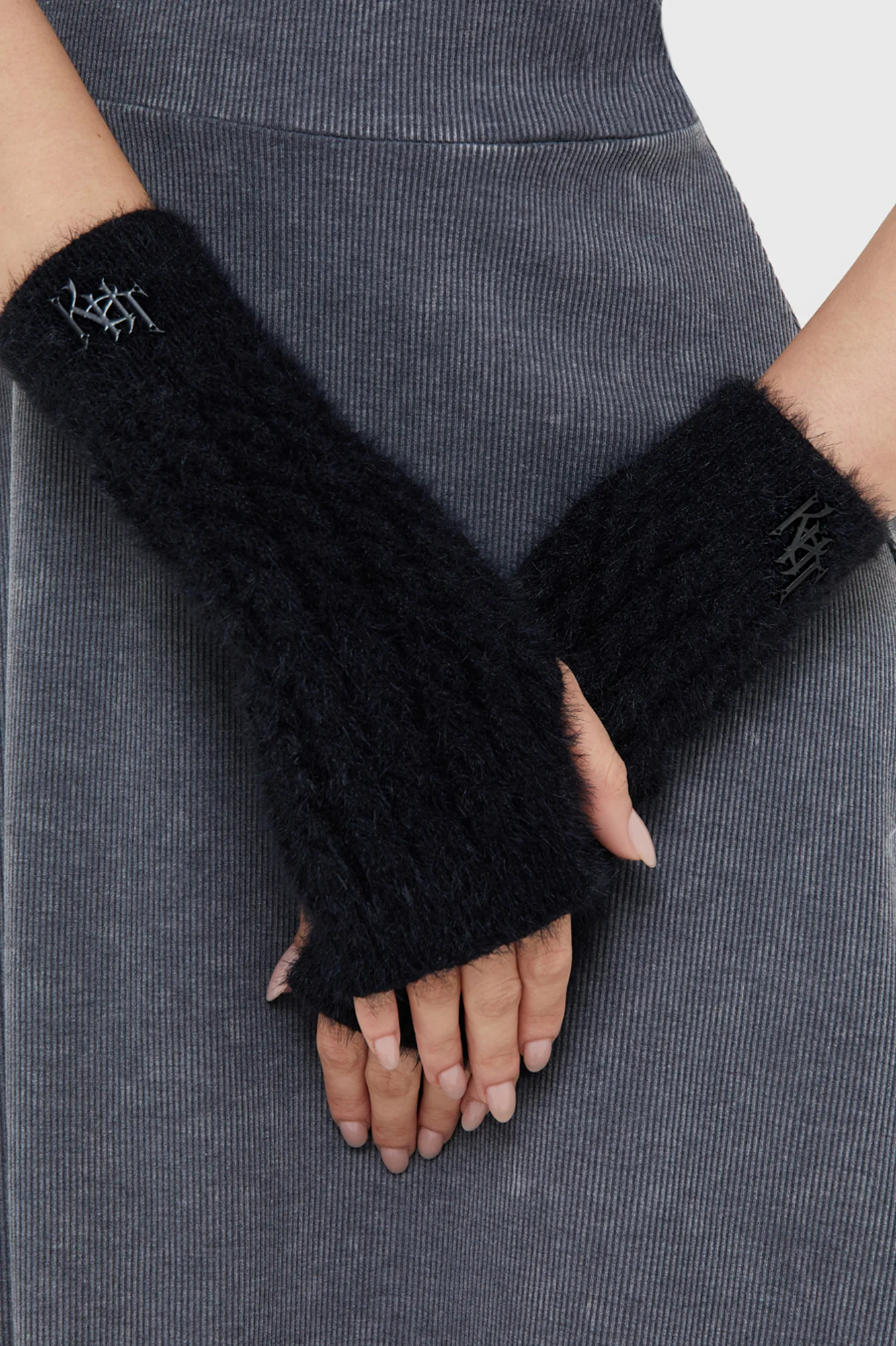 Moons Gaze Fingerless Gloves - Image 2