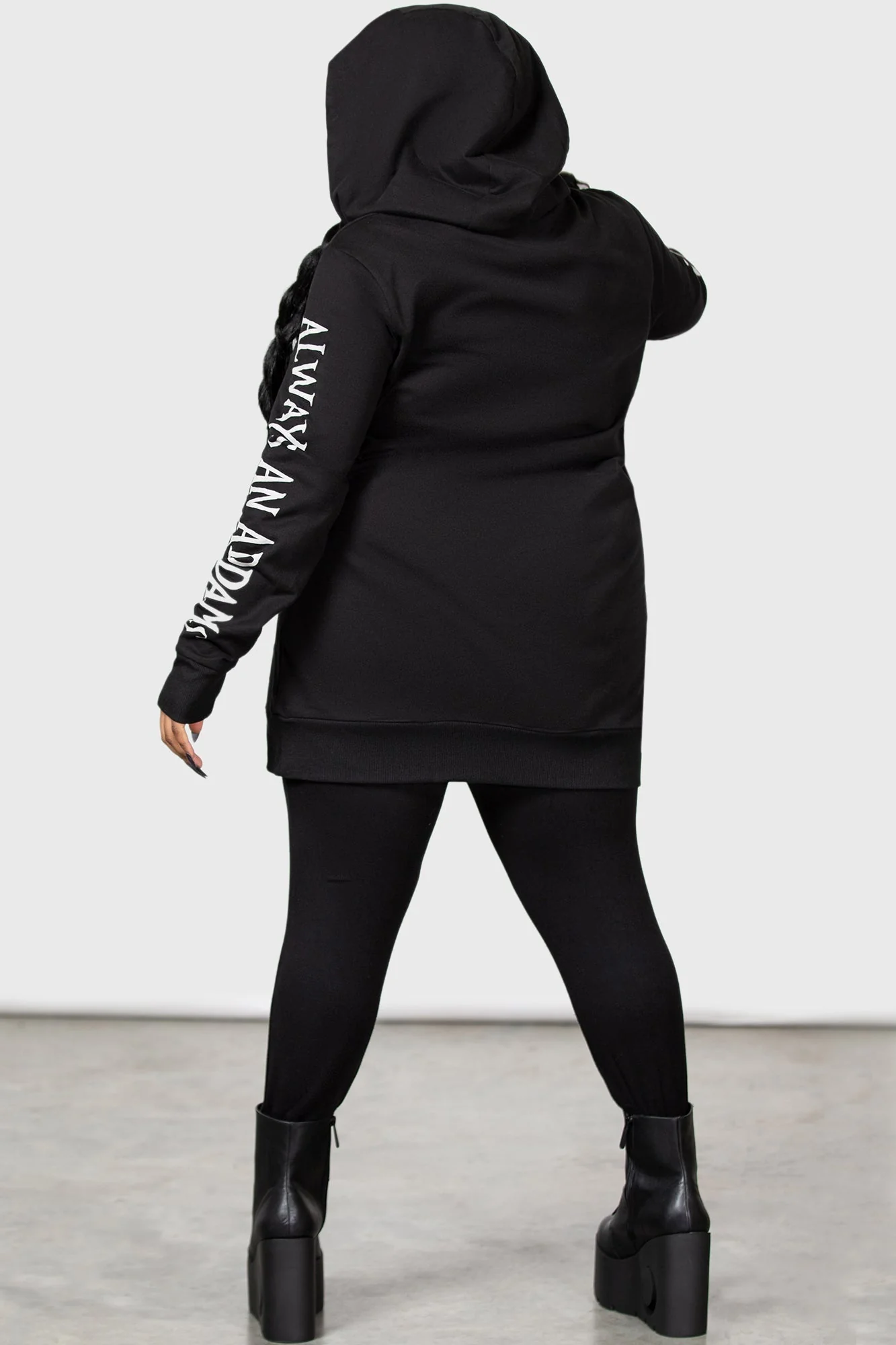 No-Hug Zone Longline Hoodie - Image 10