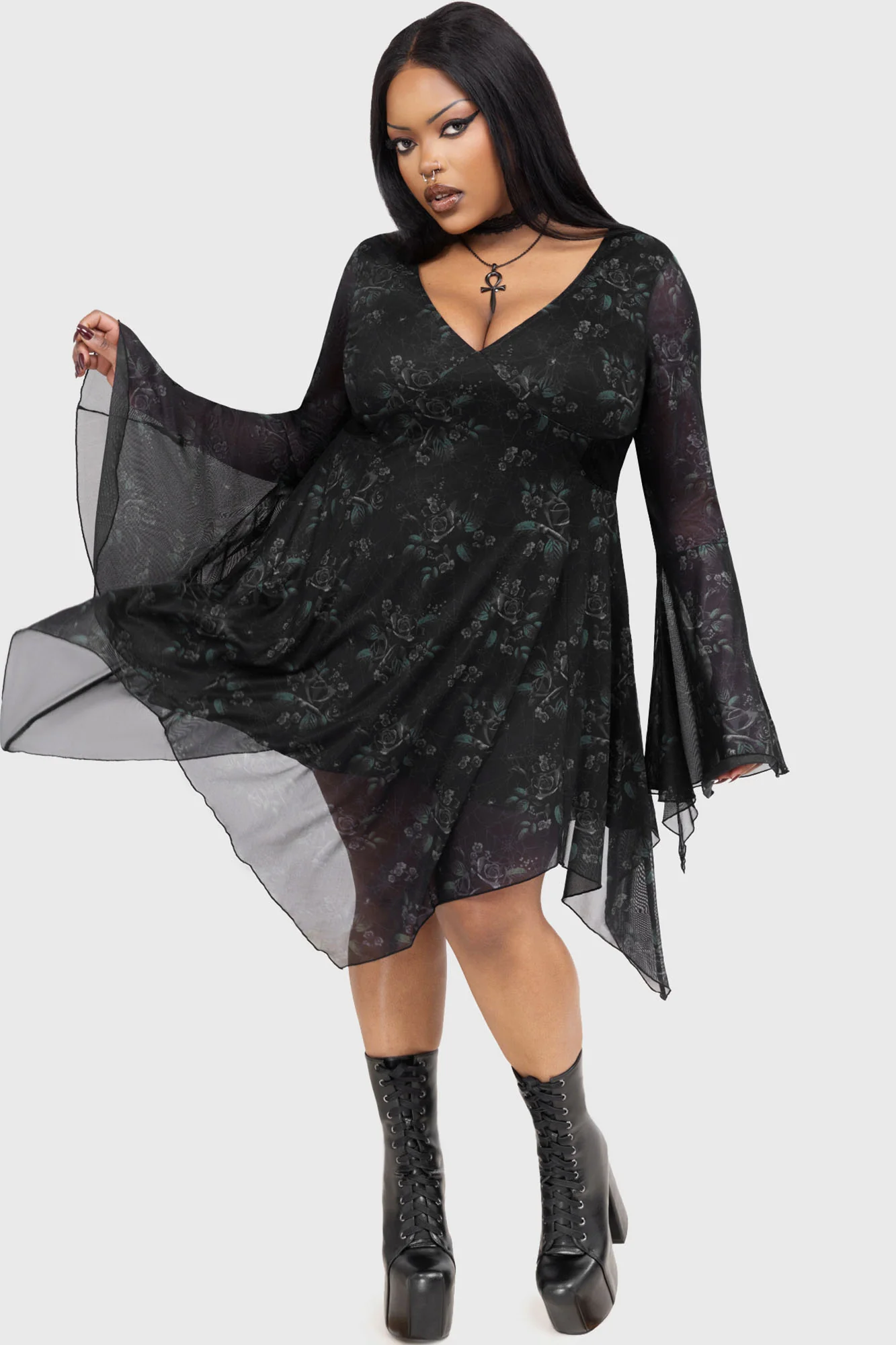 Nocturnal Grove Dress - Image 10