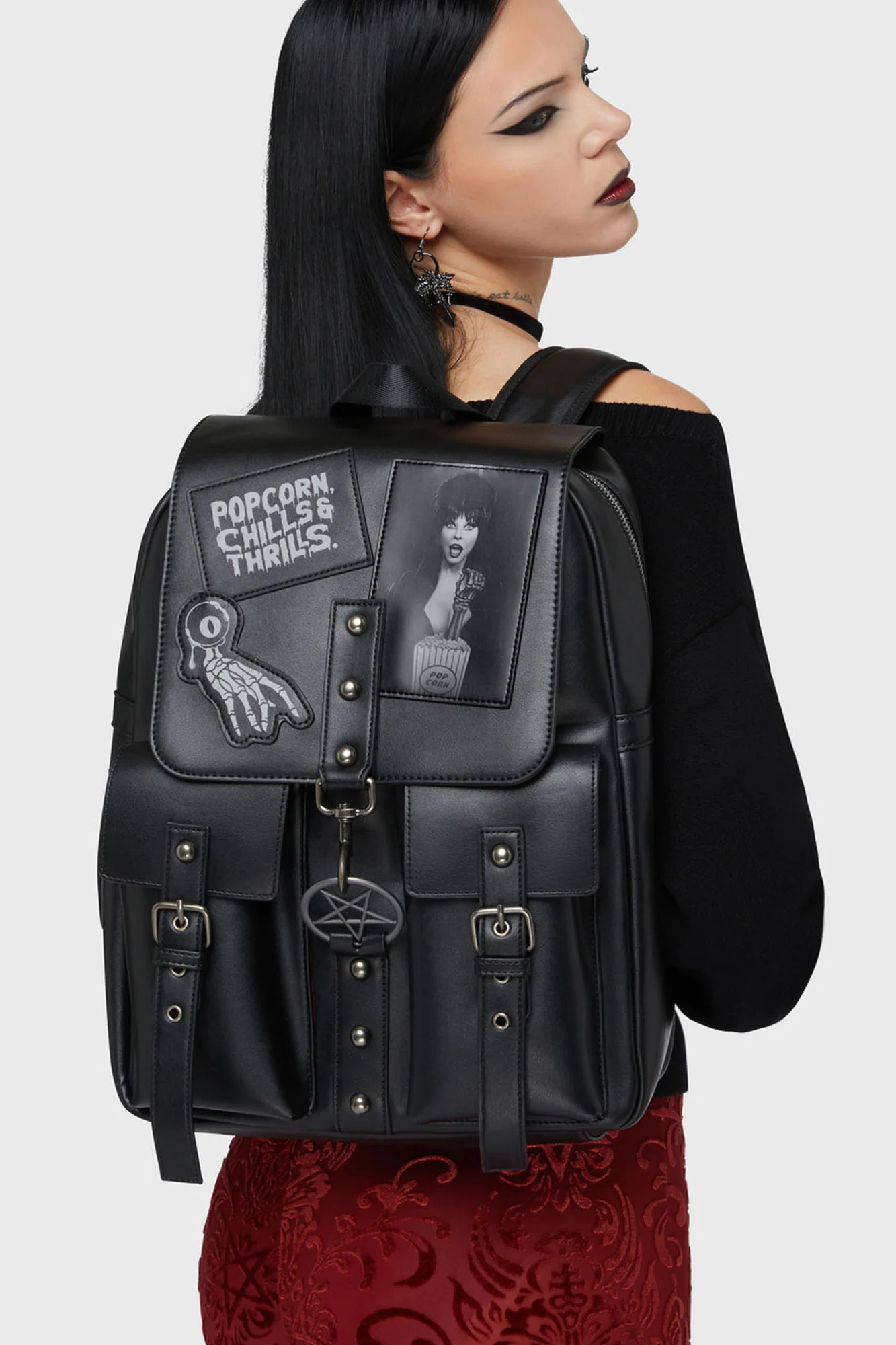 Popcorn, Chills And Thrills Backpack - Image 3
