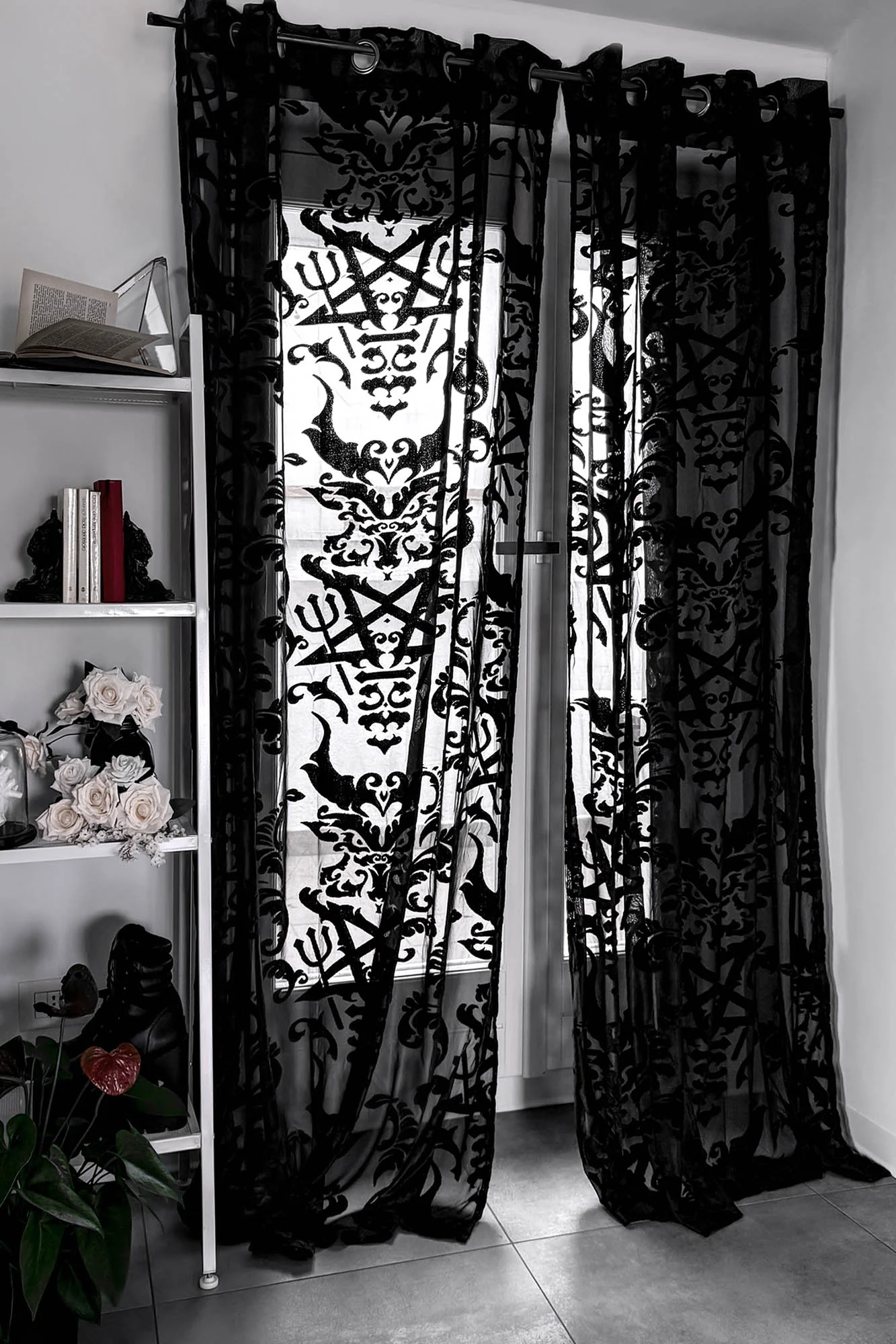 Prince Of Beasts Burnout Curtains - Image 2