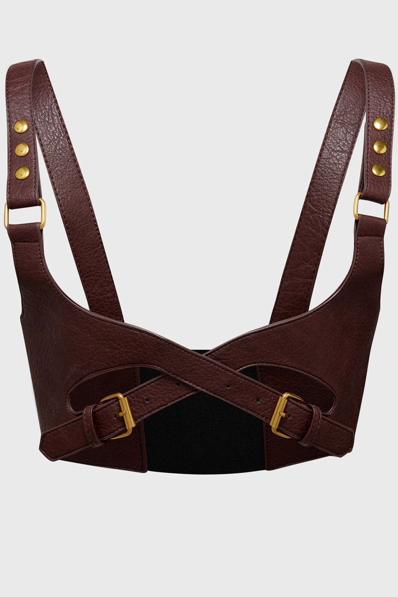 Roseate Harness [Brown/Gold]