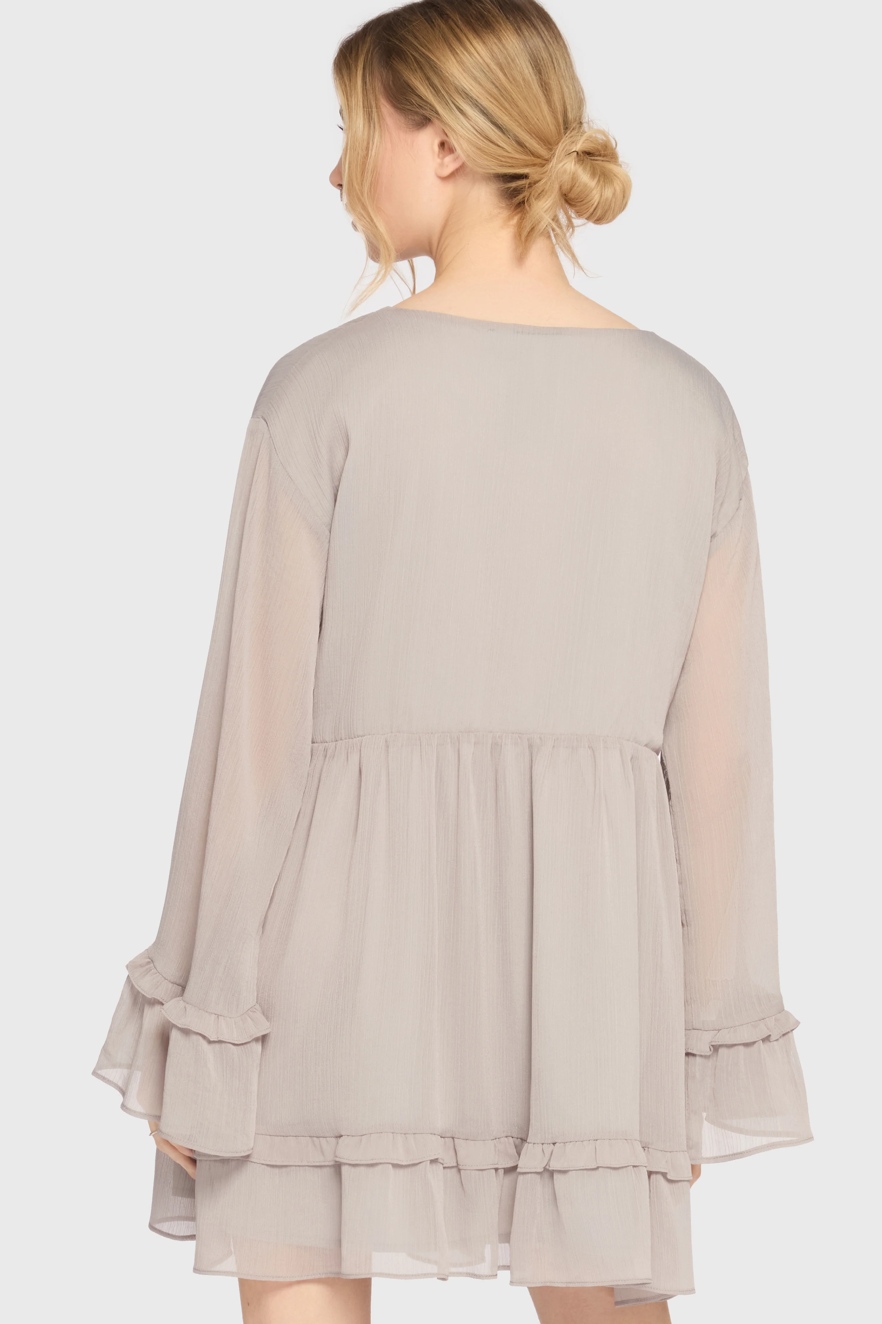 Seraph In Ash Mini Dress [GREY] - Image 2