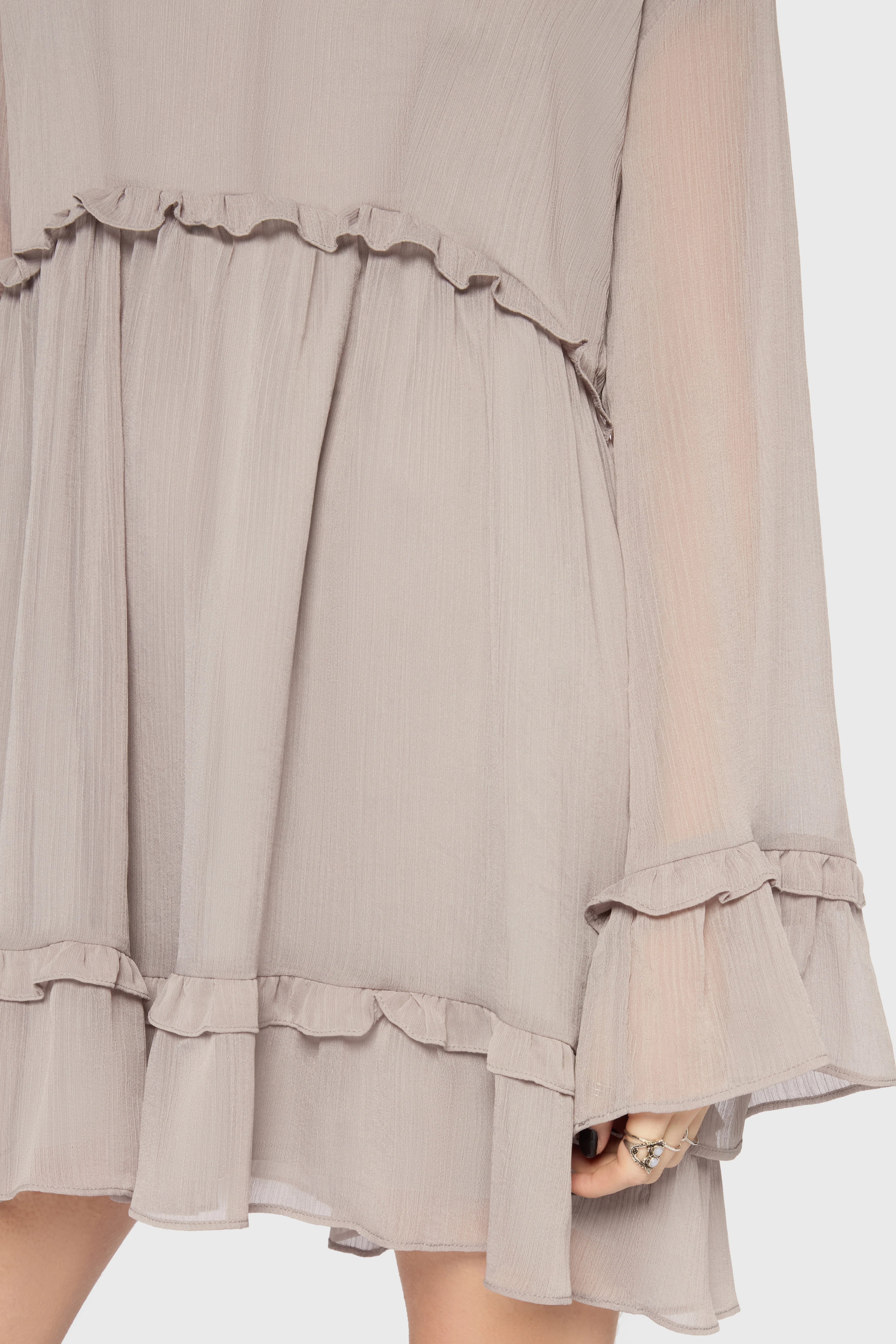 Seraph In Ash Mini Dress [GREY] - Image 3