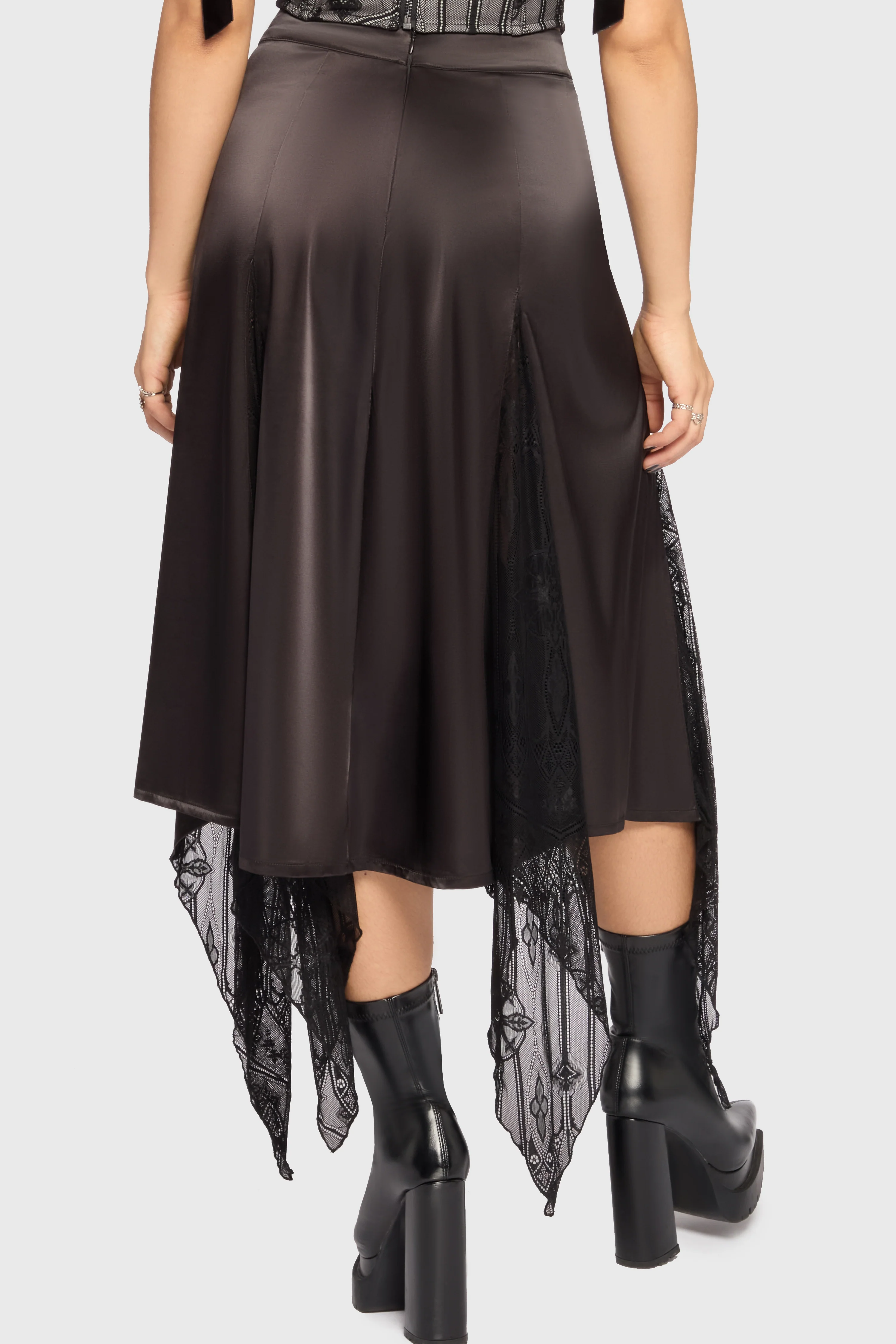 Spectral Serenity Midi Skirt - Image 2