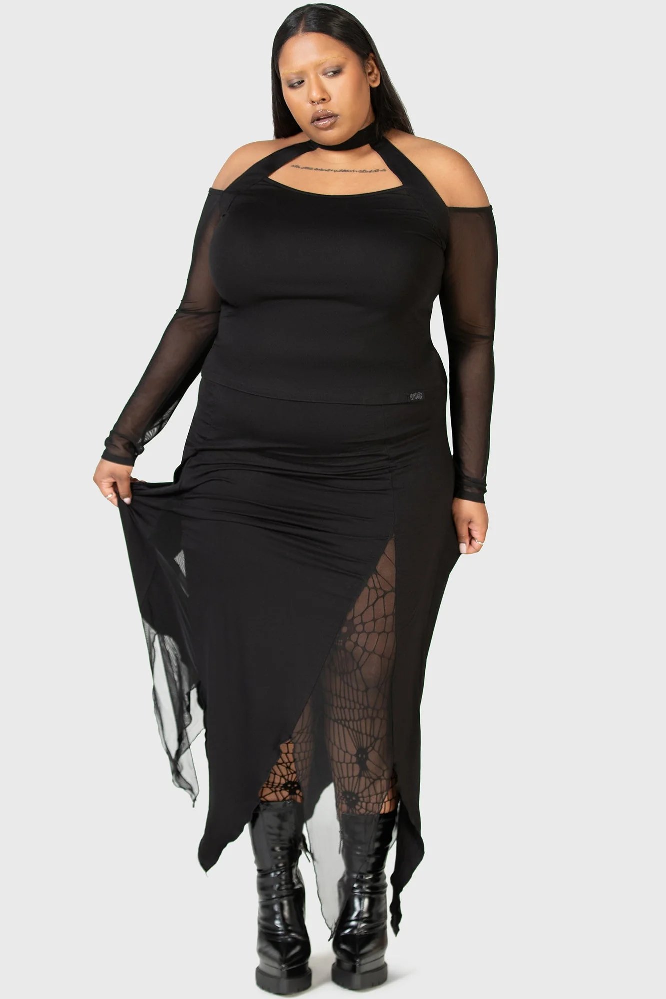 The Grimmer The Better Midi Skirt - Image 6