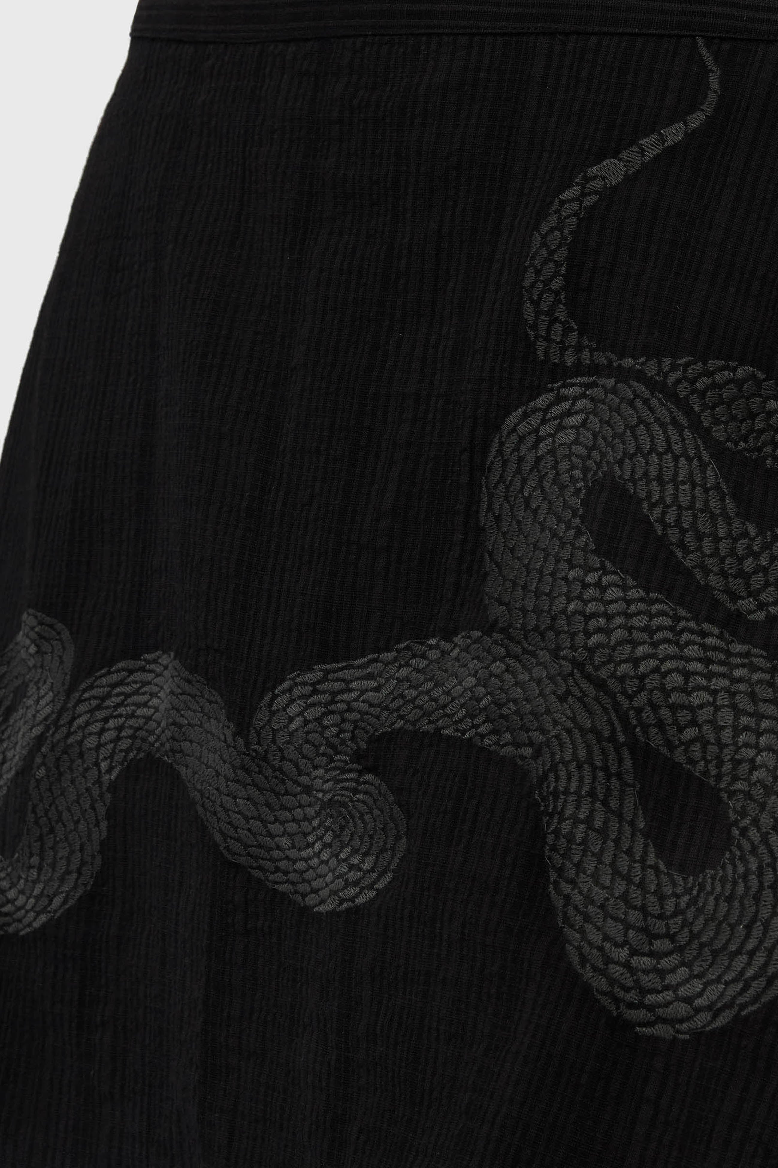 The Hollow Embroidered Mini Skirt - Image 6