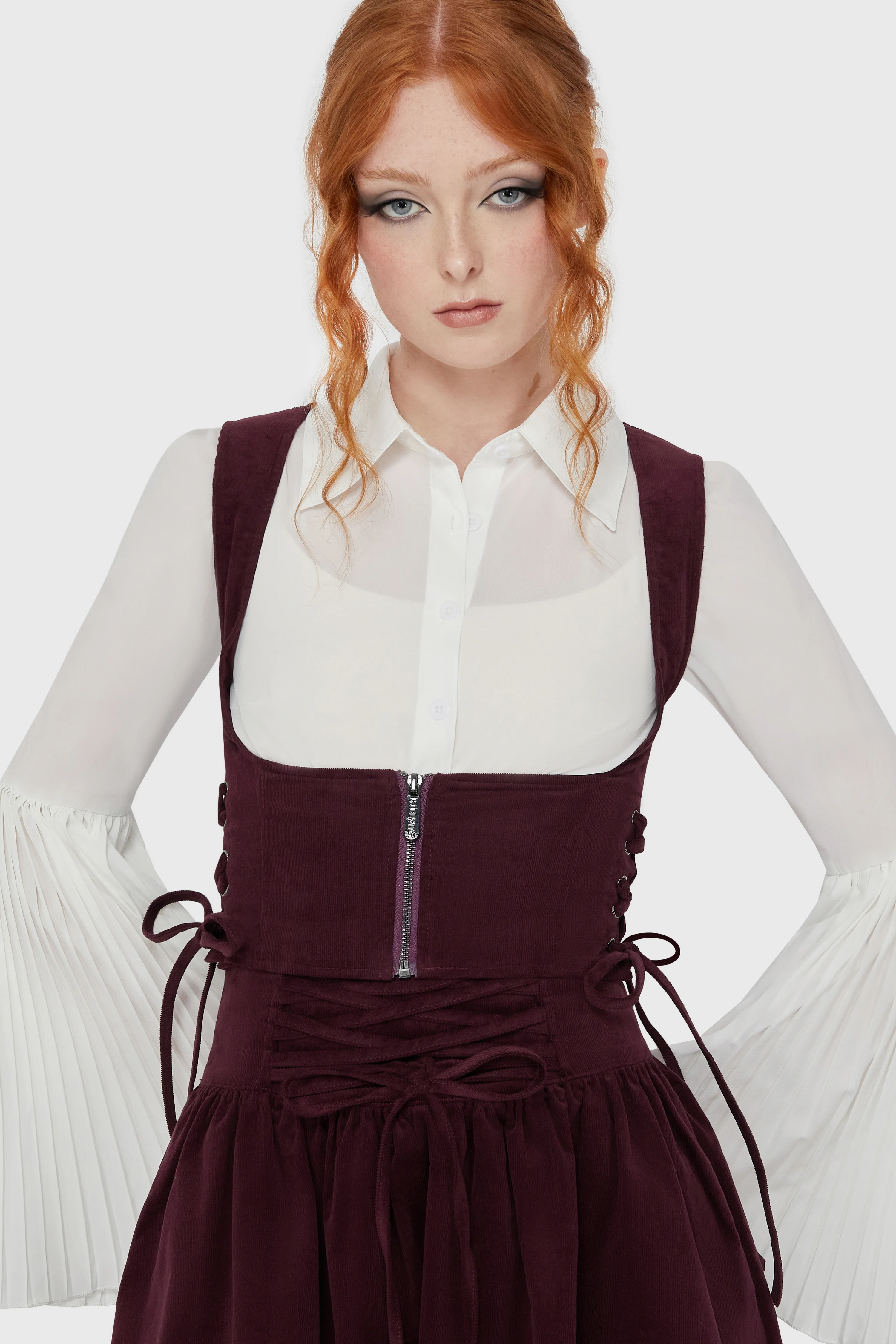 Violet's Ballad Underbust Corset [Mauve] - Image 4